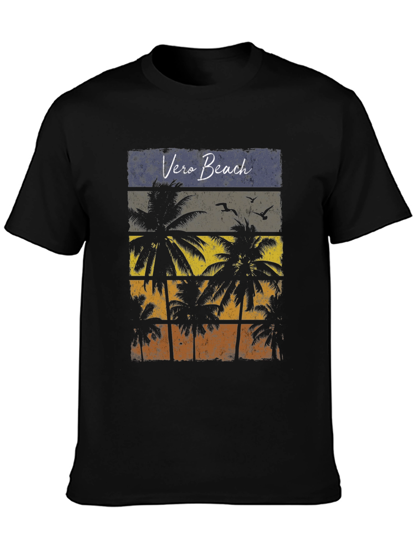 Vero Beach Palm Tree Graphic T-Shirt - Vacation Ready