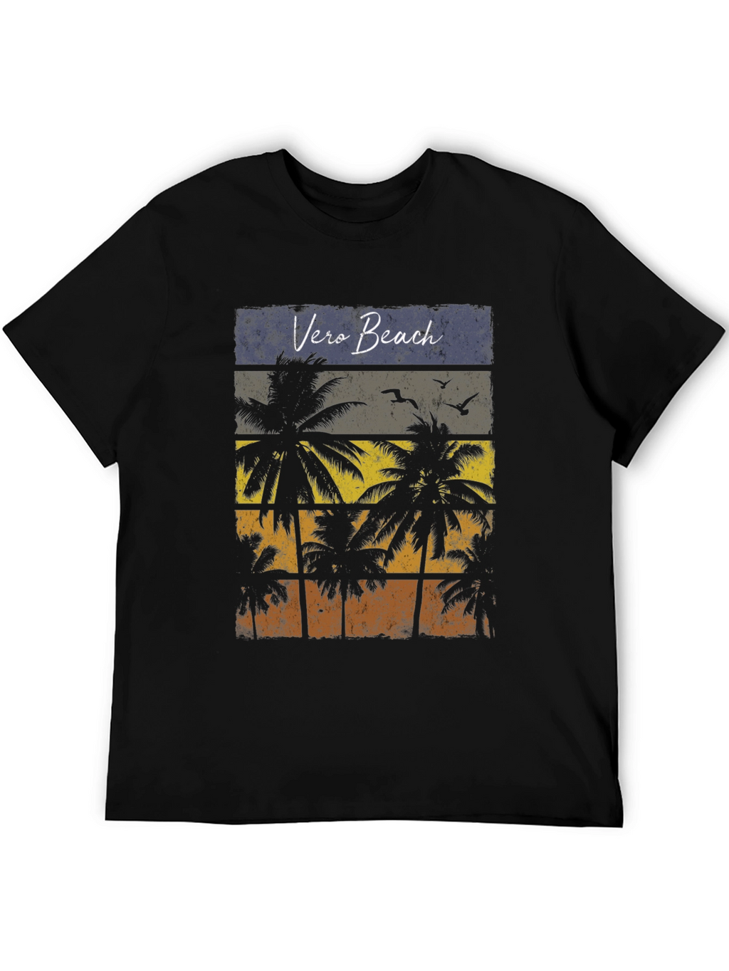 Vero Beach Palm Tree Graphic T-Shirt - Vacation Ready