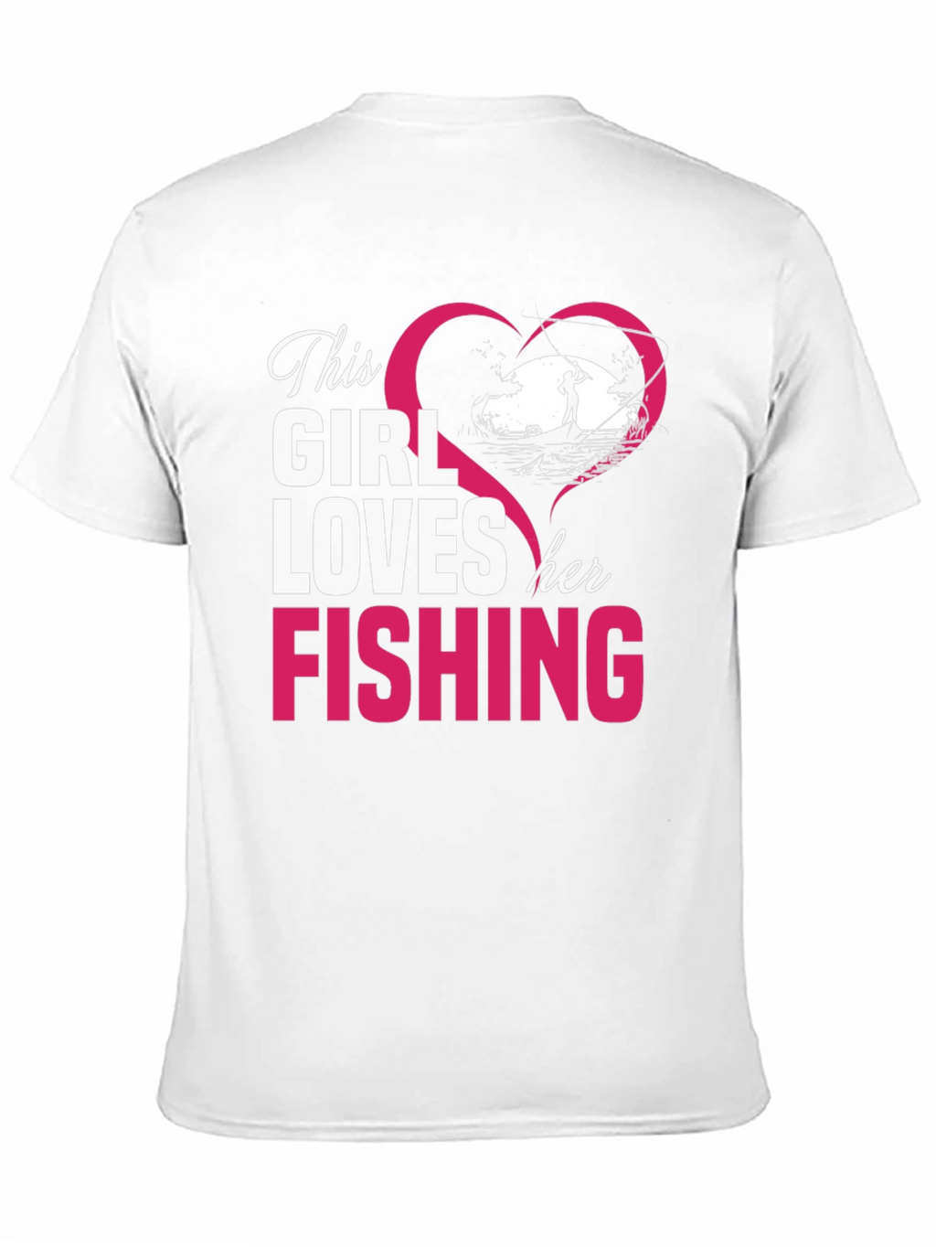This Girl Loves Fishing T-Shirt