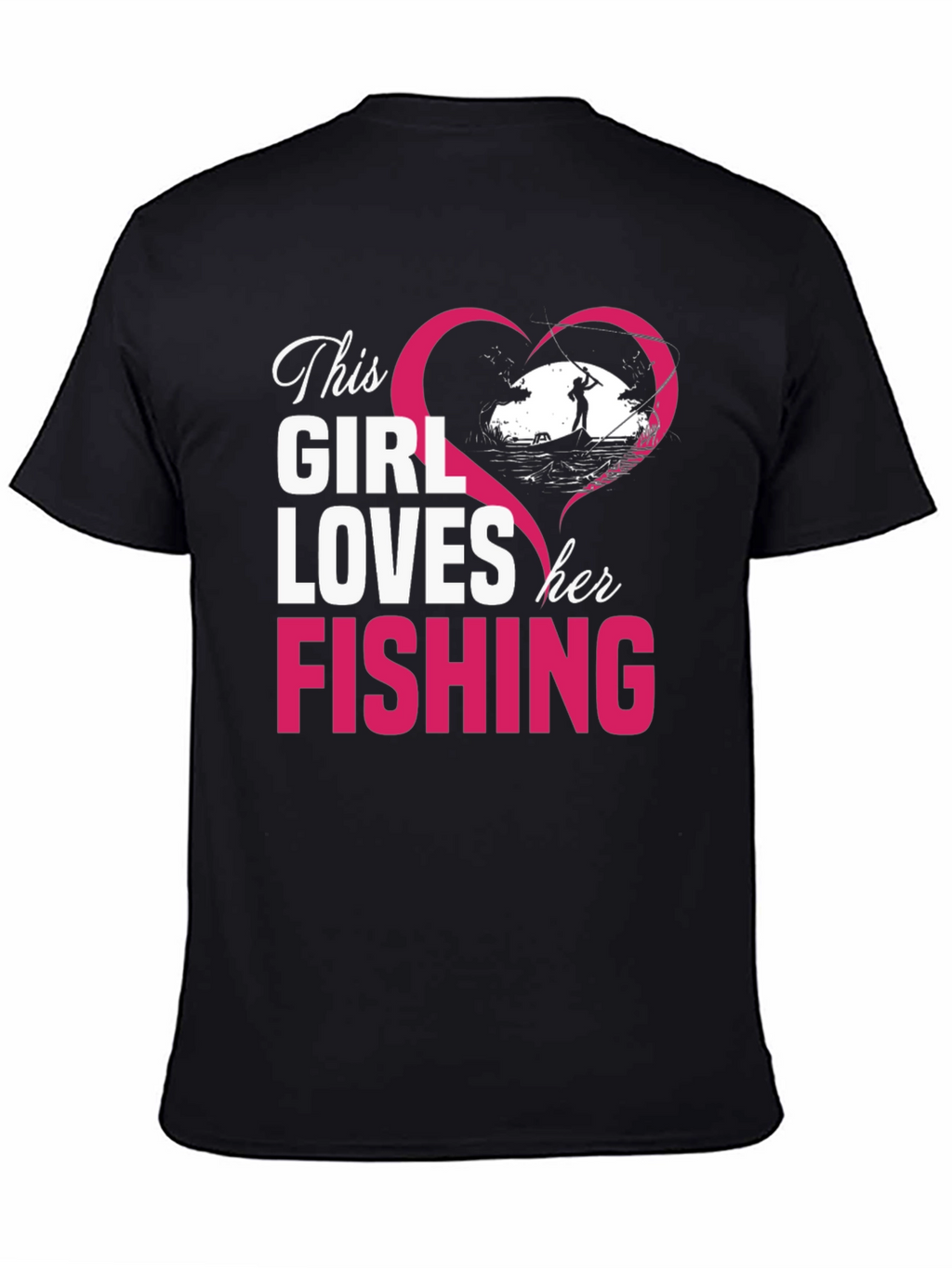 This Girl Loves Fishing T-Shirt
