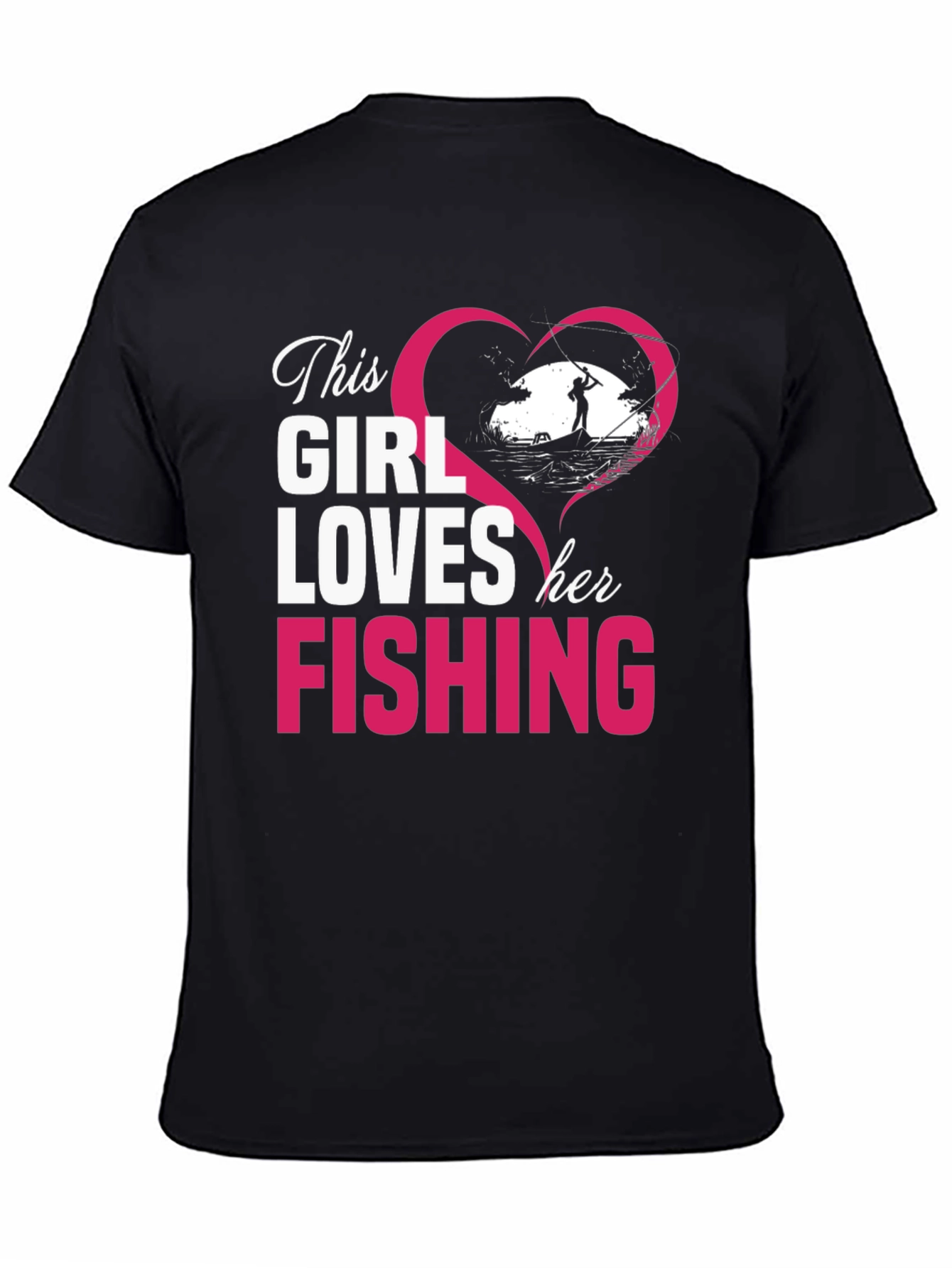This Girl Loves Fishing T-Shirt