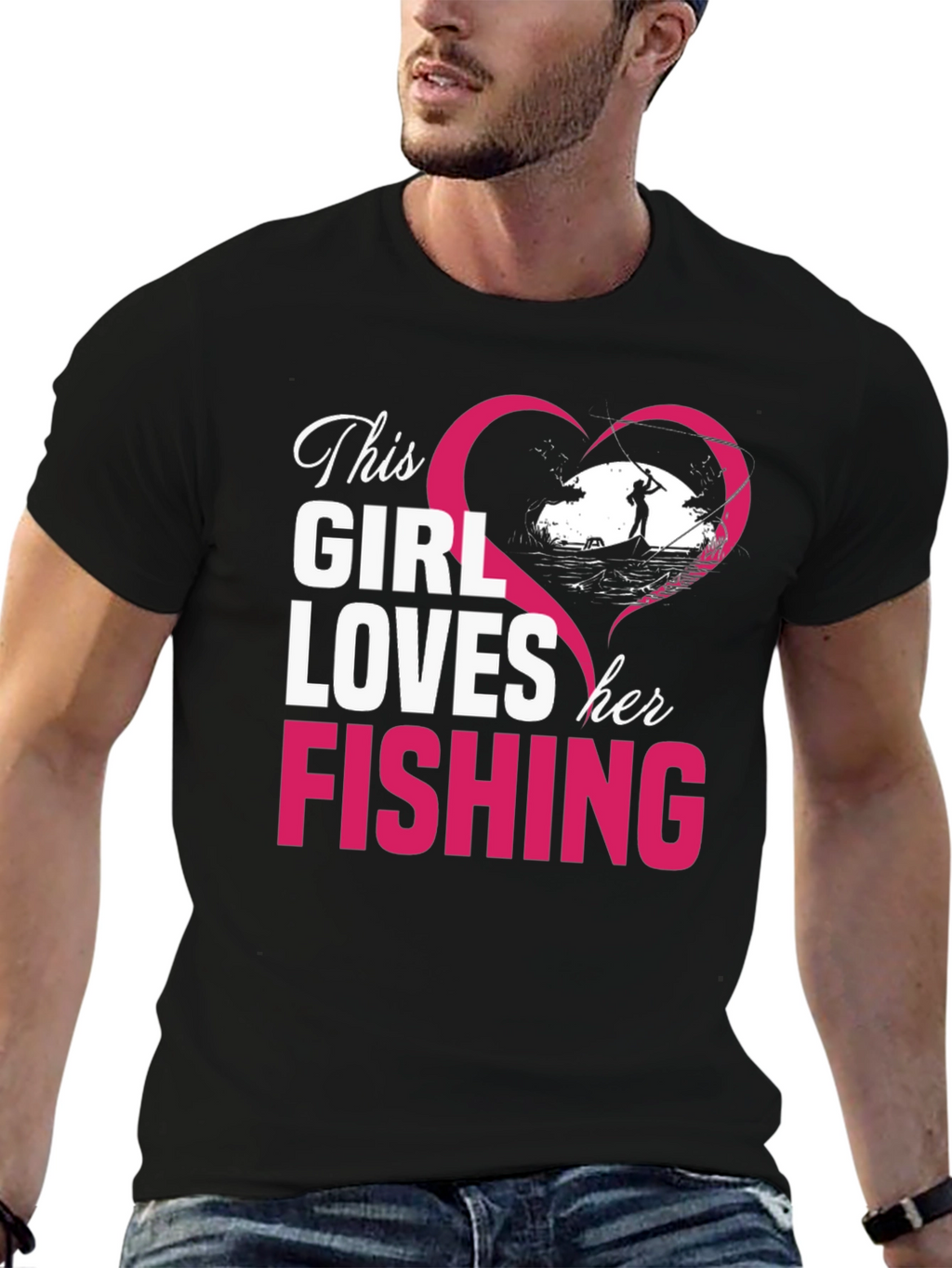 This Girl Loves Fishing T-Shirt