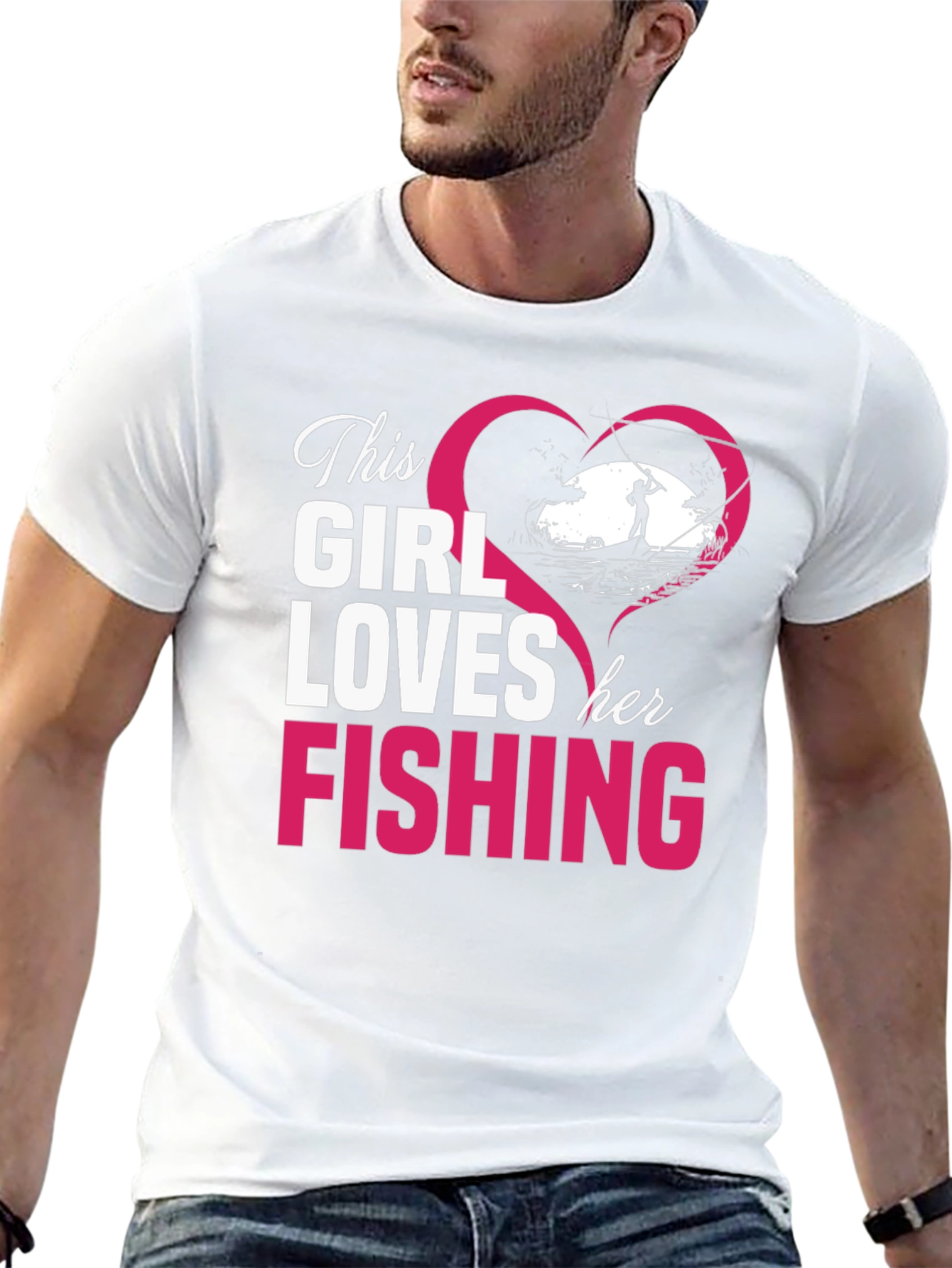 This Girl Loves Fishing T-Shirt