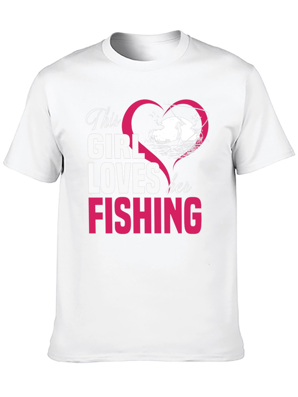 This Girl Loves Fishing T-Shirt