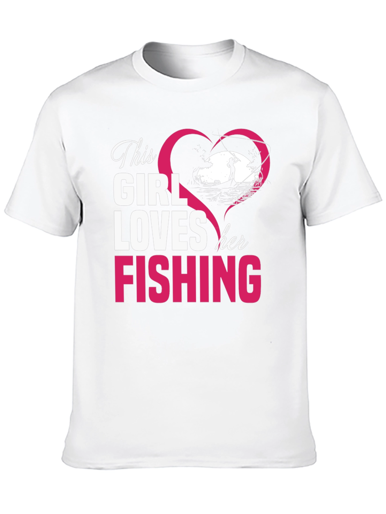 This Girl Loves Fishing T-Shirt