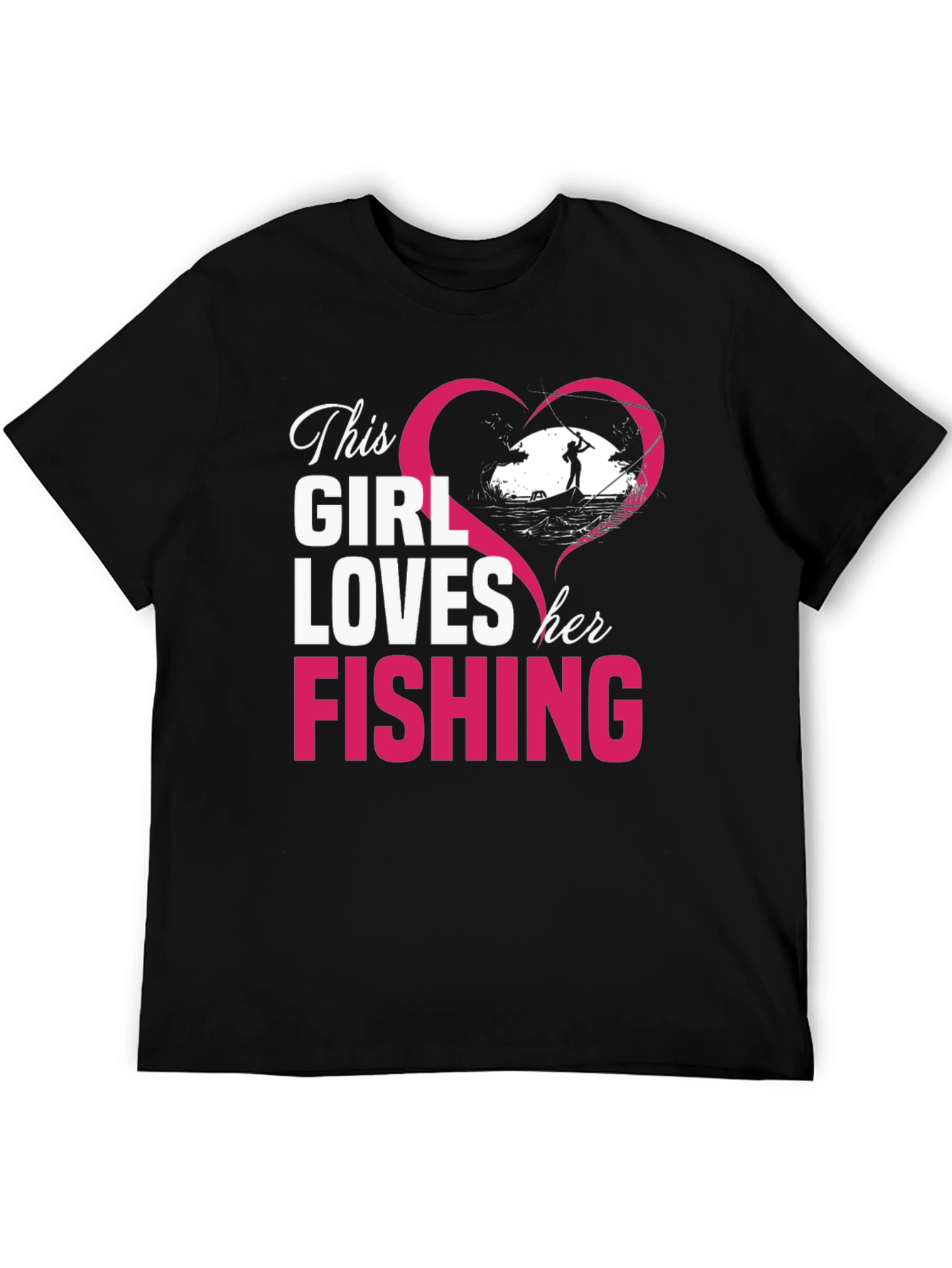 This Girl Loves Fishing T-Shirt
