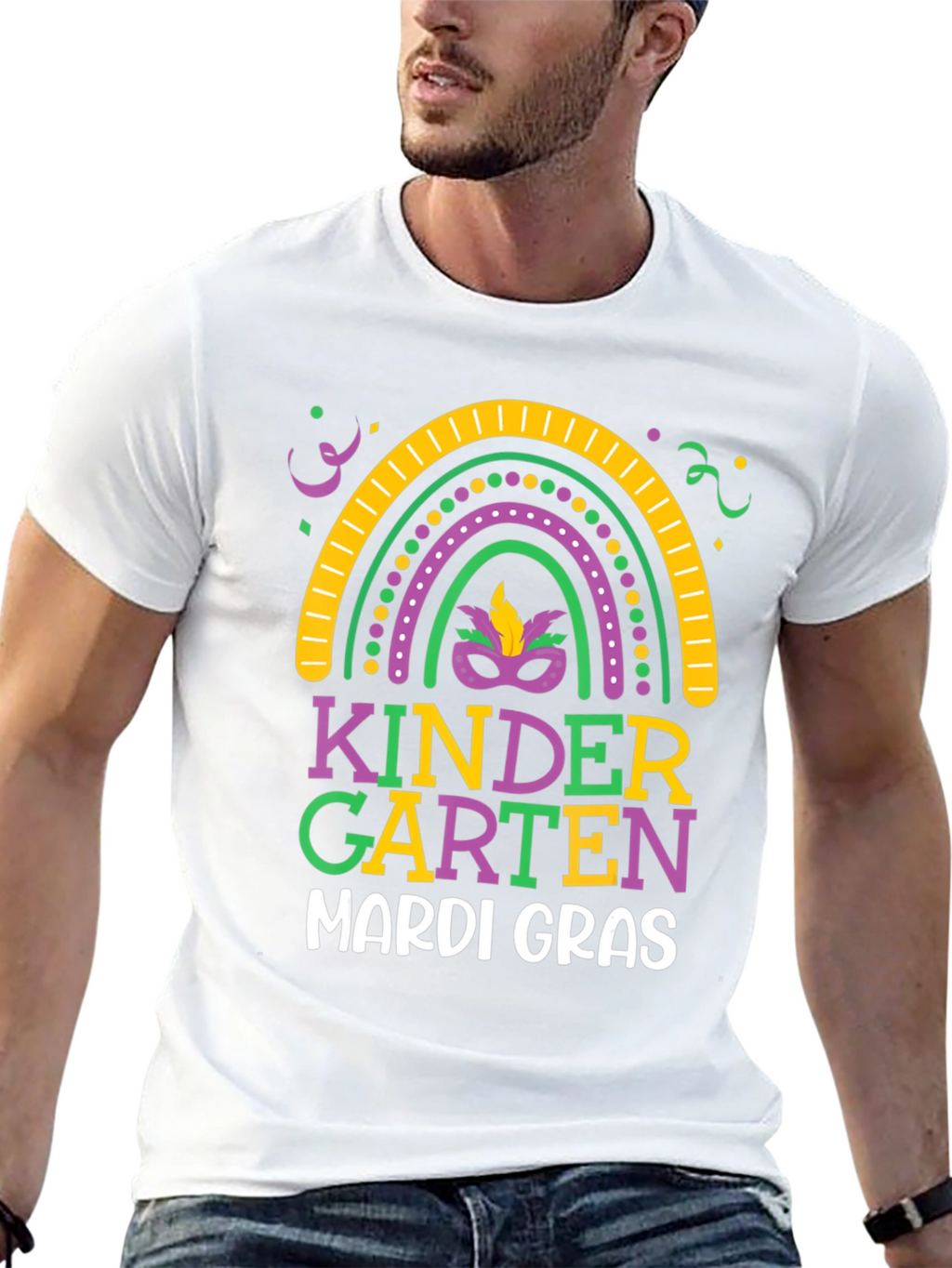Kindergarten Mardi Gras T-Shirt