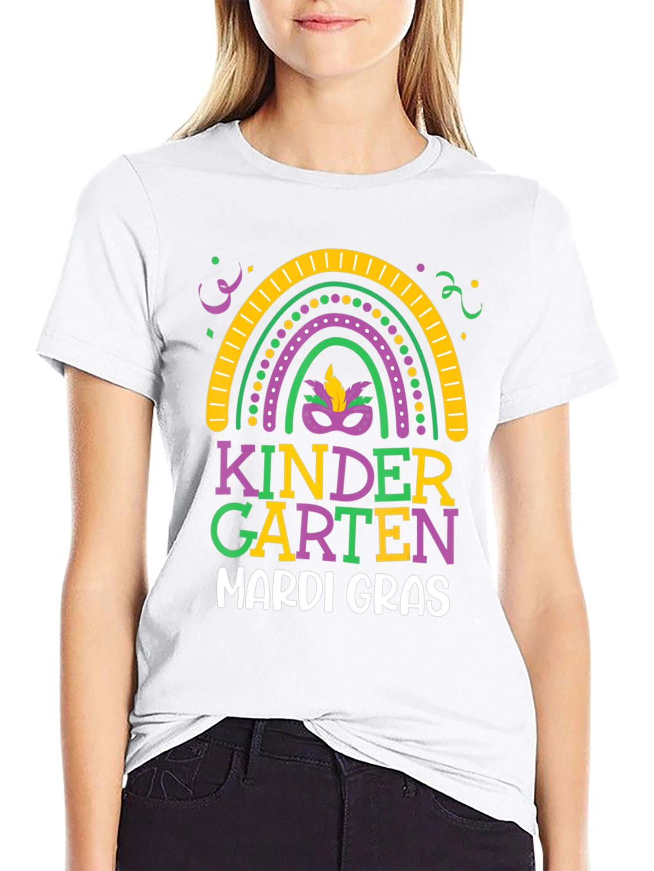Kindergarten Mardi Gras T-Shirt