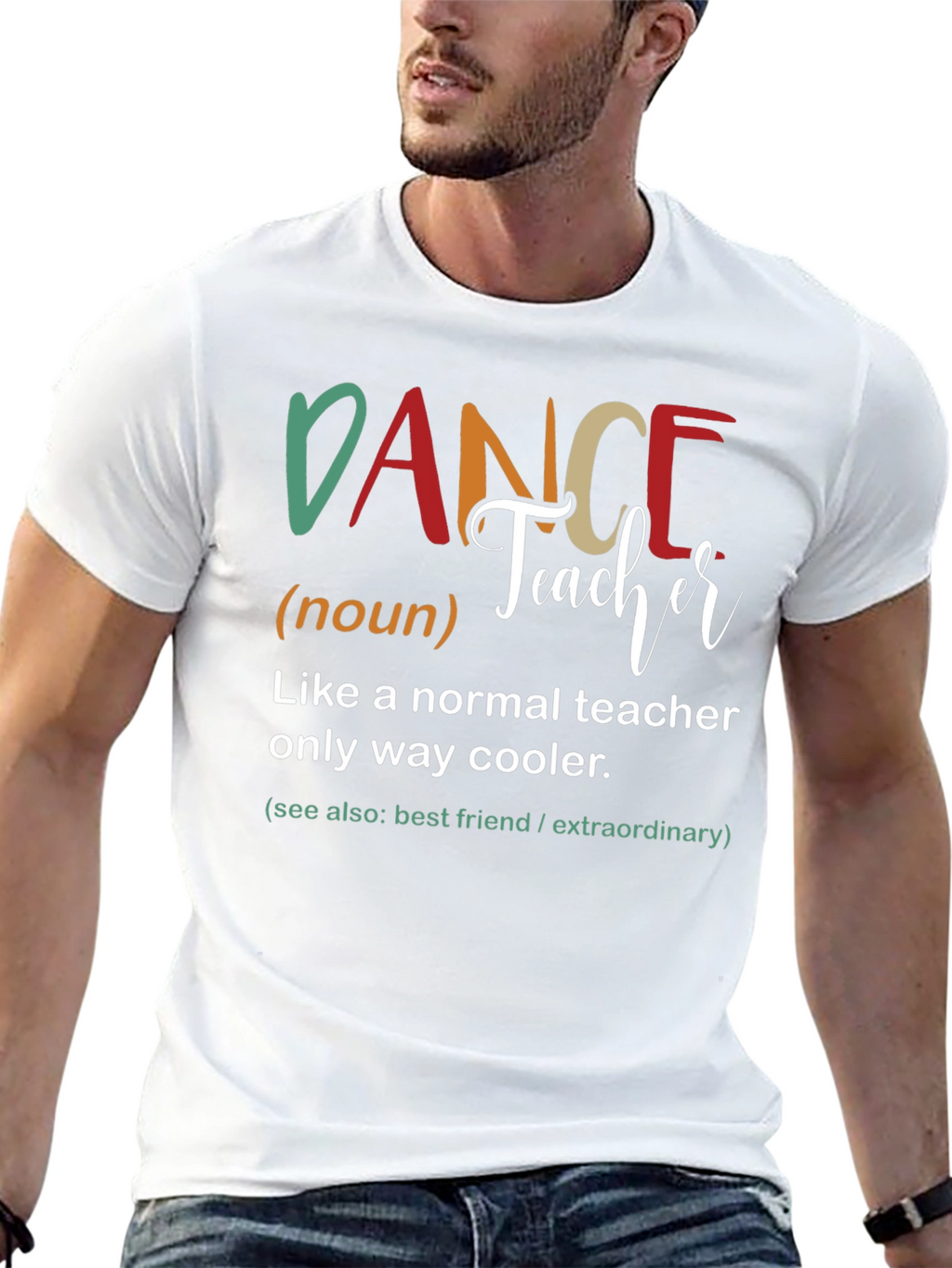 Dance Teacher Definition Graphic T-Shirt