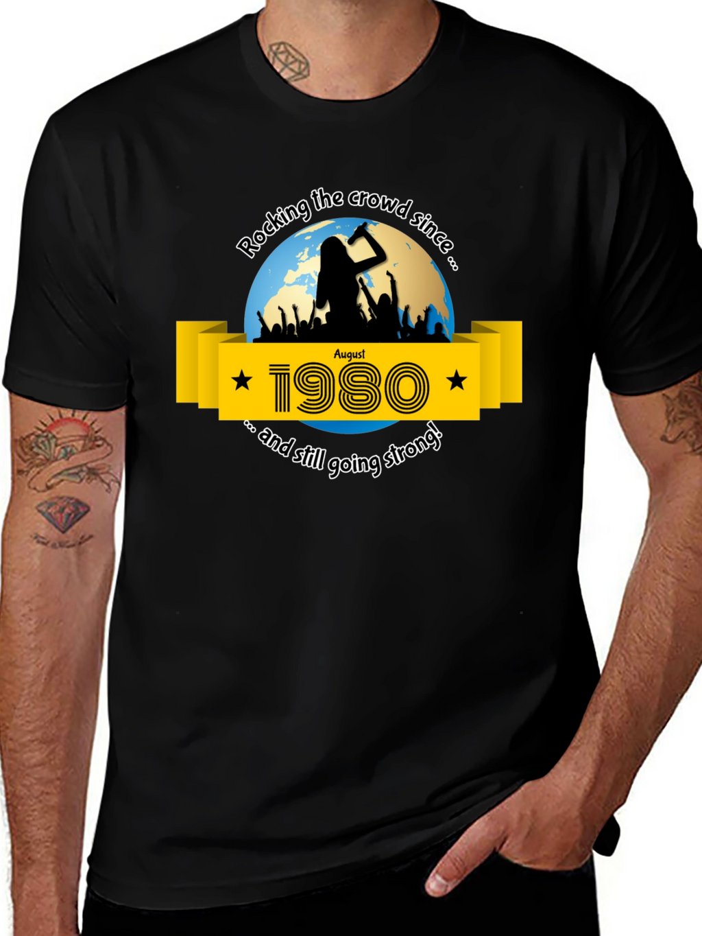 Rocking Since 1980s Concert T-Shirt
