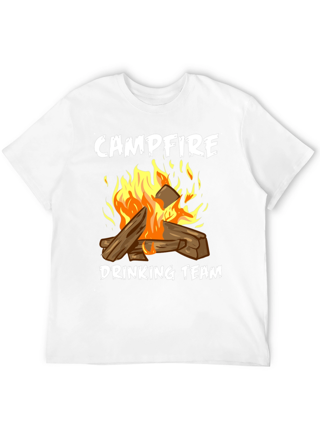 Campfire Drinking Team Graphic Tee