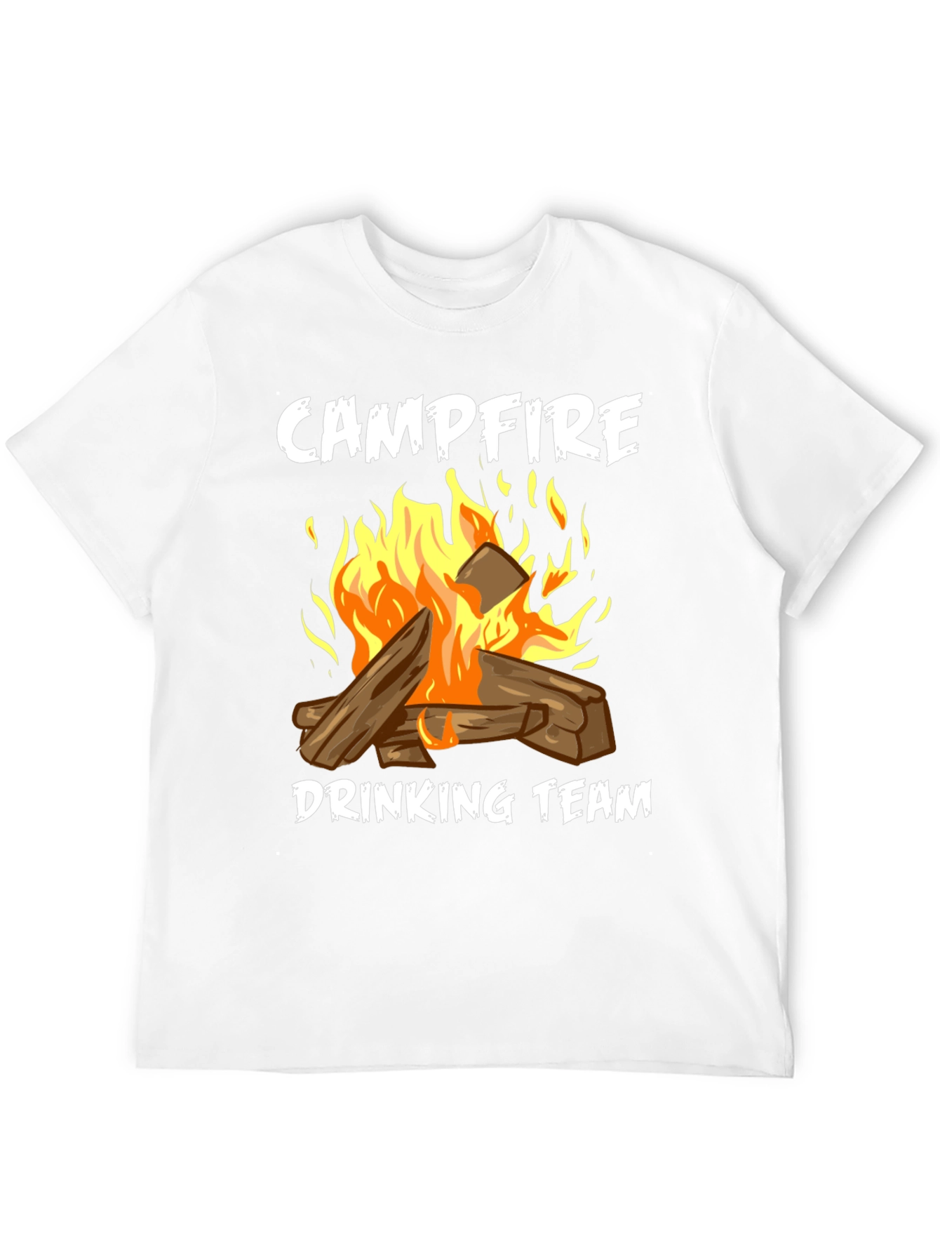 Campfire Drinking Team Graphic Tee
