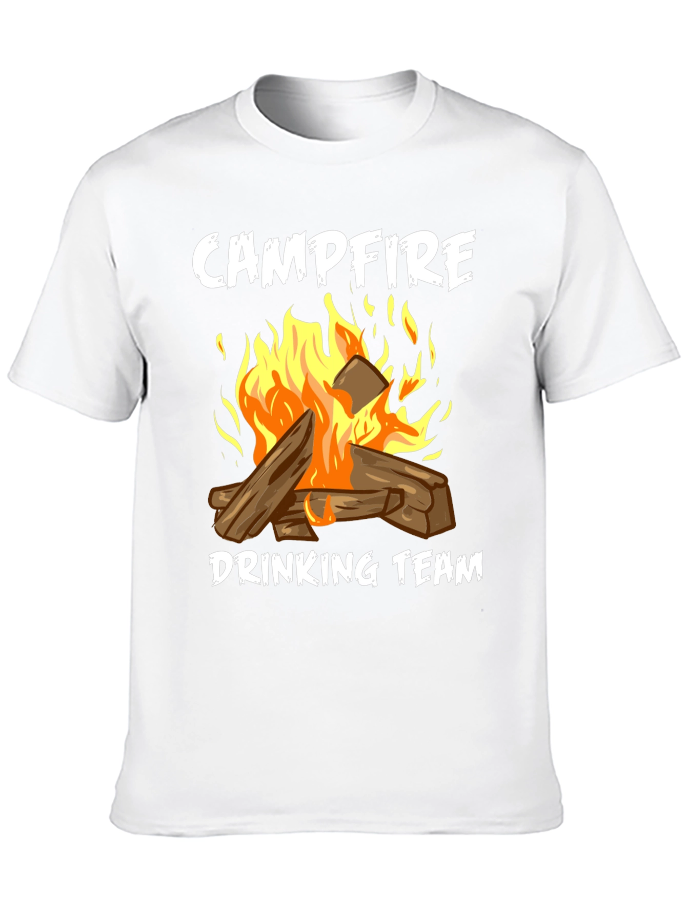 Campfire Drinking Team Graphic Tee