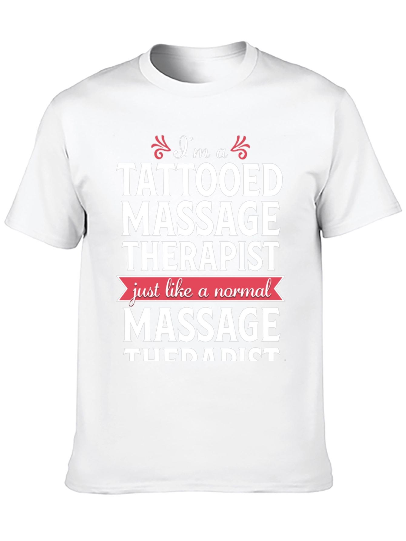 Tattooed Massage Therapist Graphic Tee