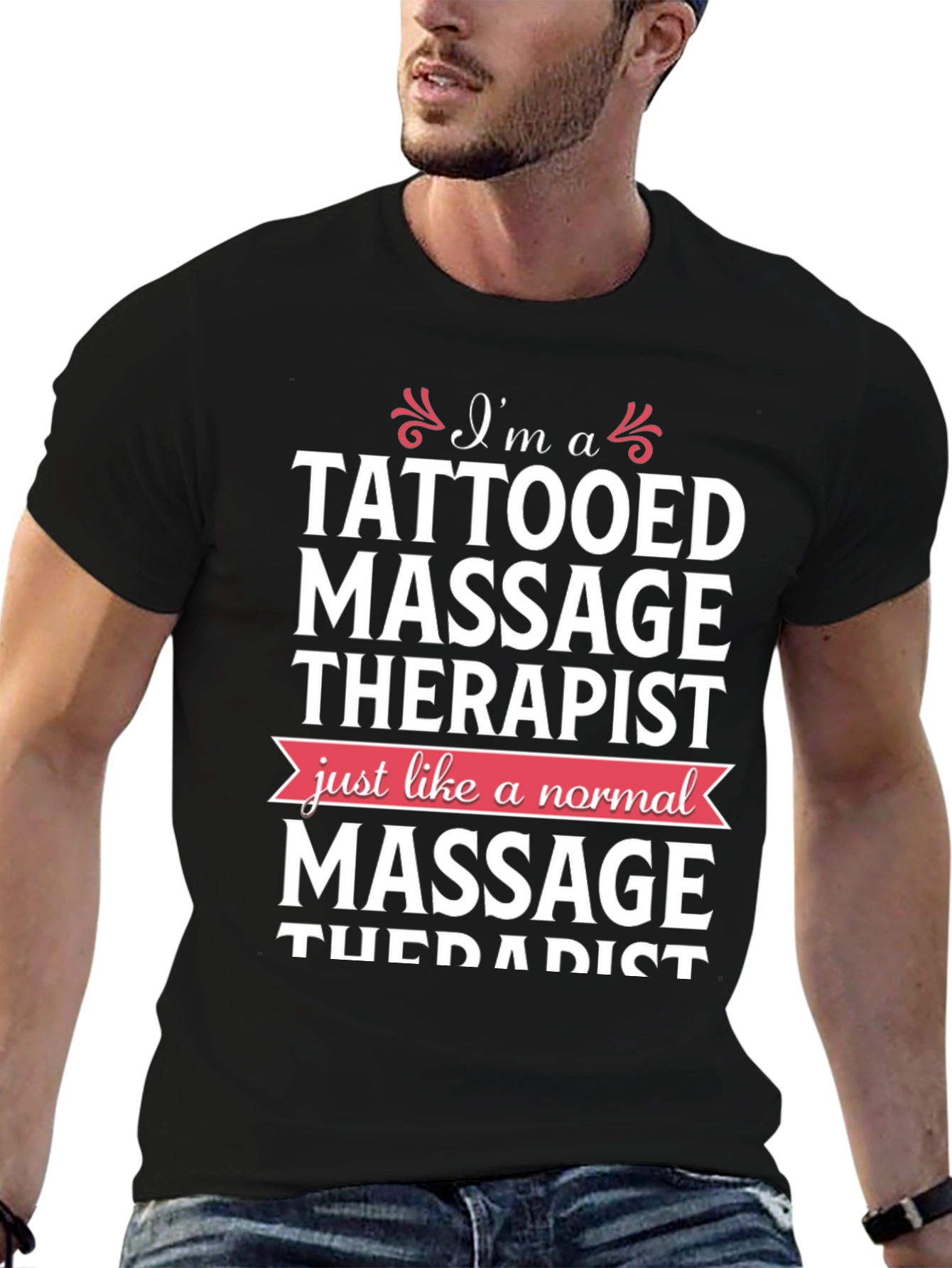 Tattooed Massage Therapist Graphic Tee
