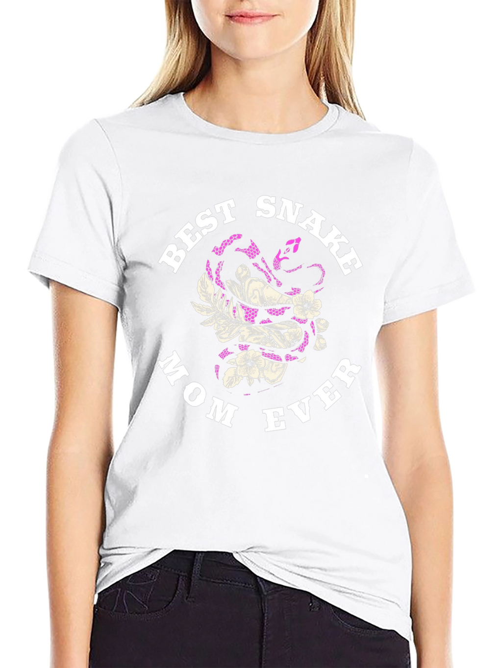 Best Snake Mom Ever Graphic T-Shirt