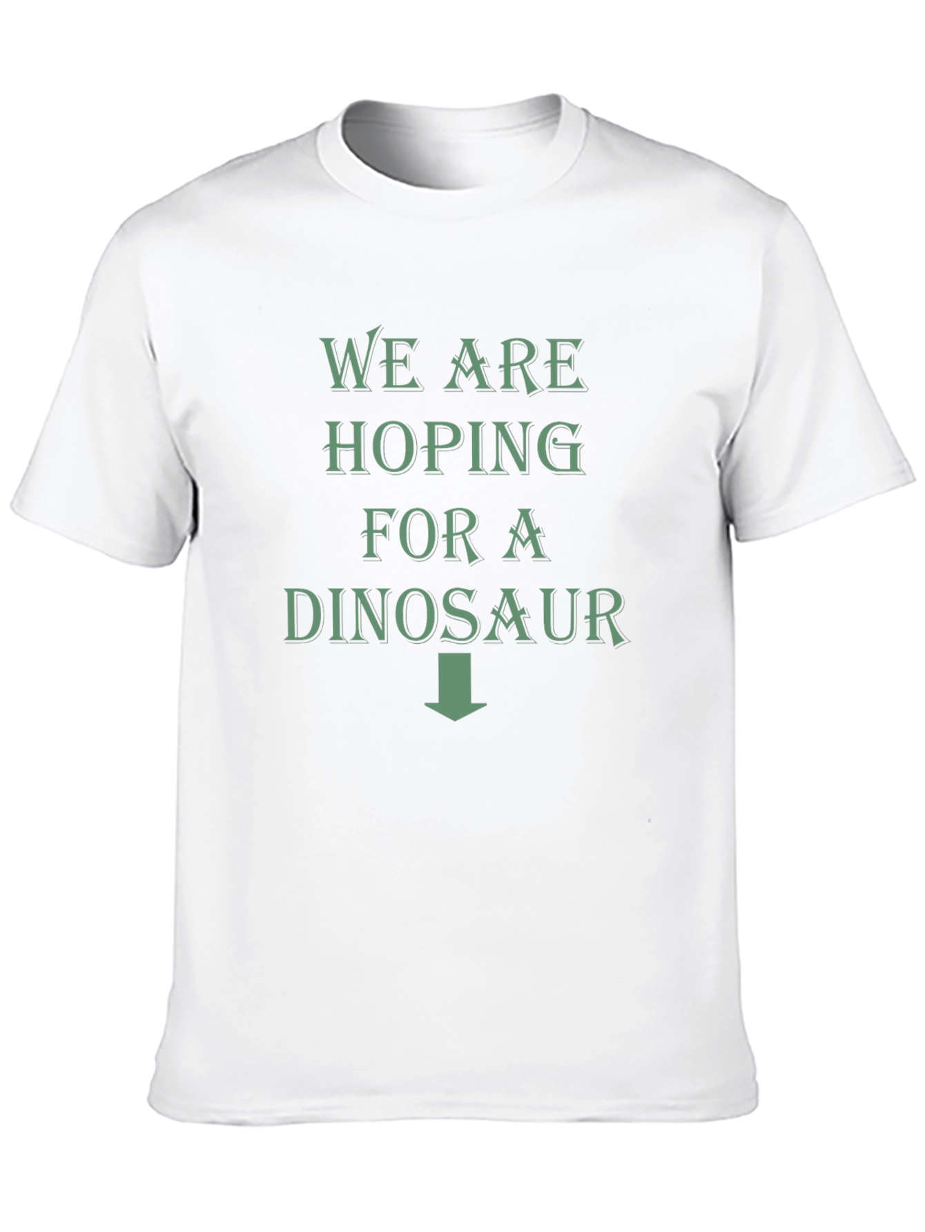Expecting Dinosaur T-Shirt - Funny Pregnancy Announcement Tee