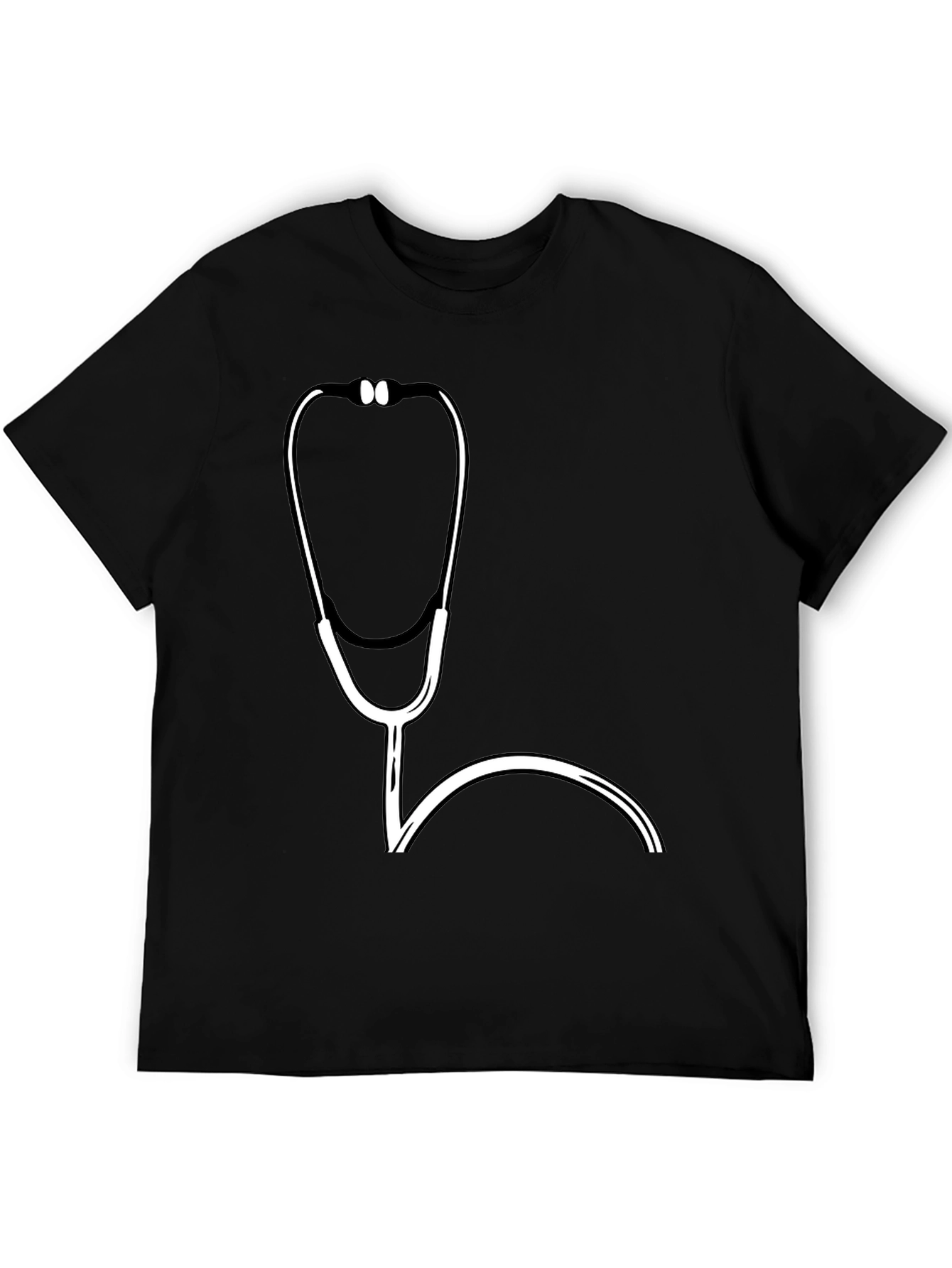 Doctor Stethoscope Graphic Tee - Medical Professional T-Shirt