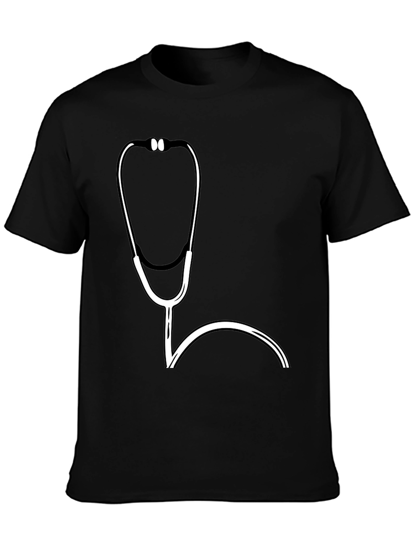 Doctor Stethoscope Graphic Tee - Medical Professional T-Shirt
