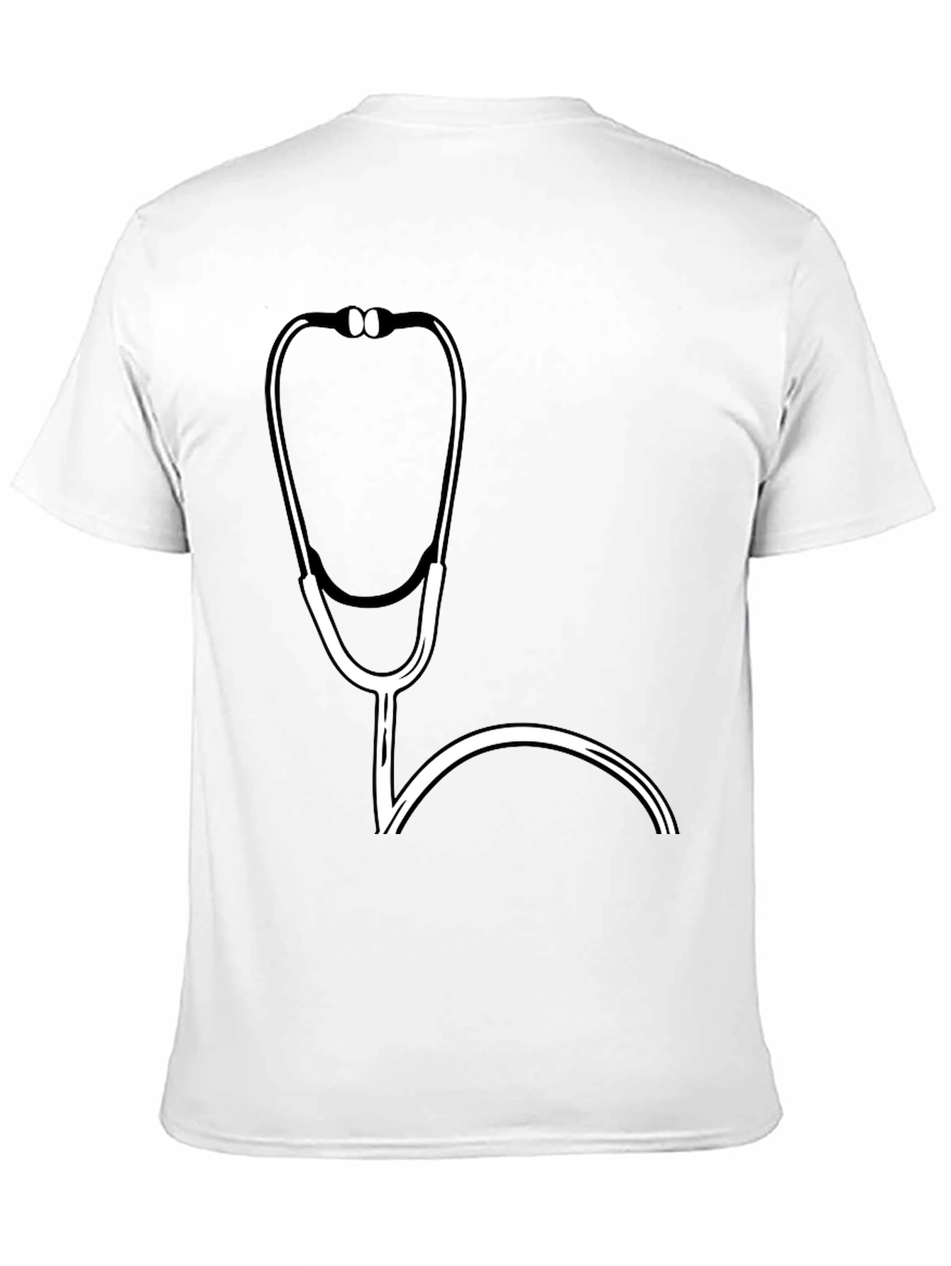 Doctor Stethoscope Graphic Tee - Medical Professional T-Shirt