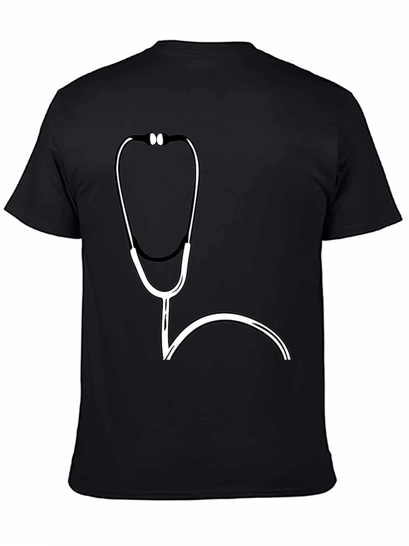 Doctor Stethoscope Graphic Tee - Medical Professional T-Shirt