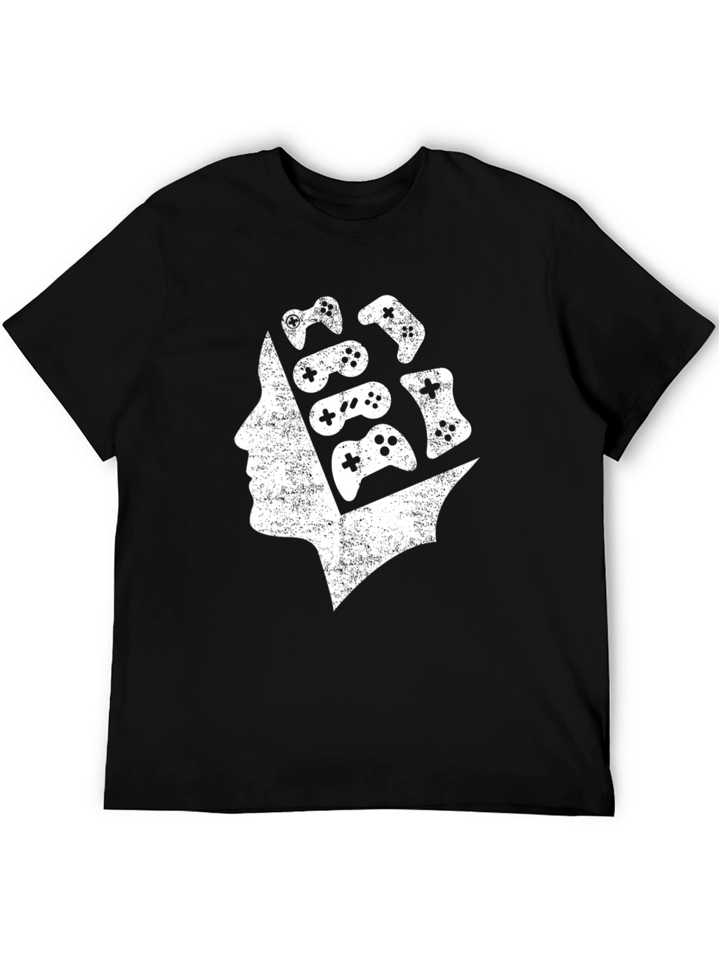Gamer Mind T-Shirt - Controller Head Graphic Tee