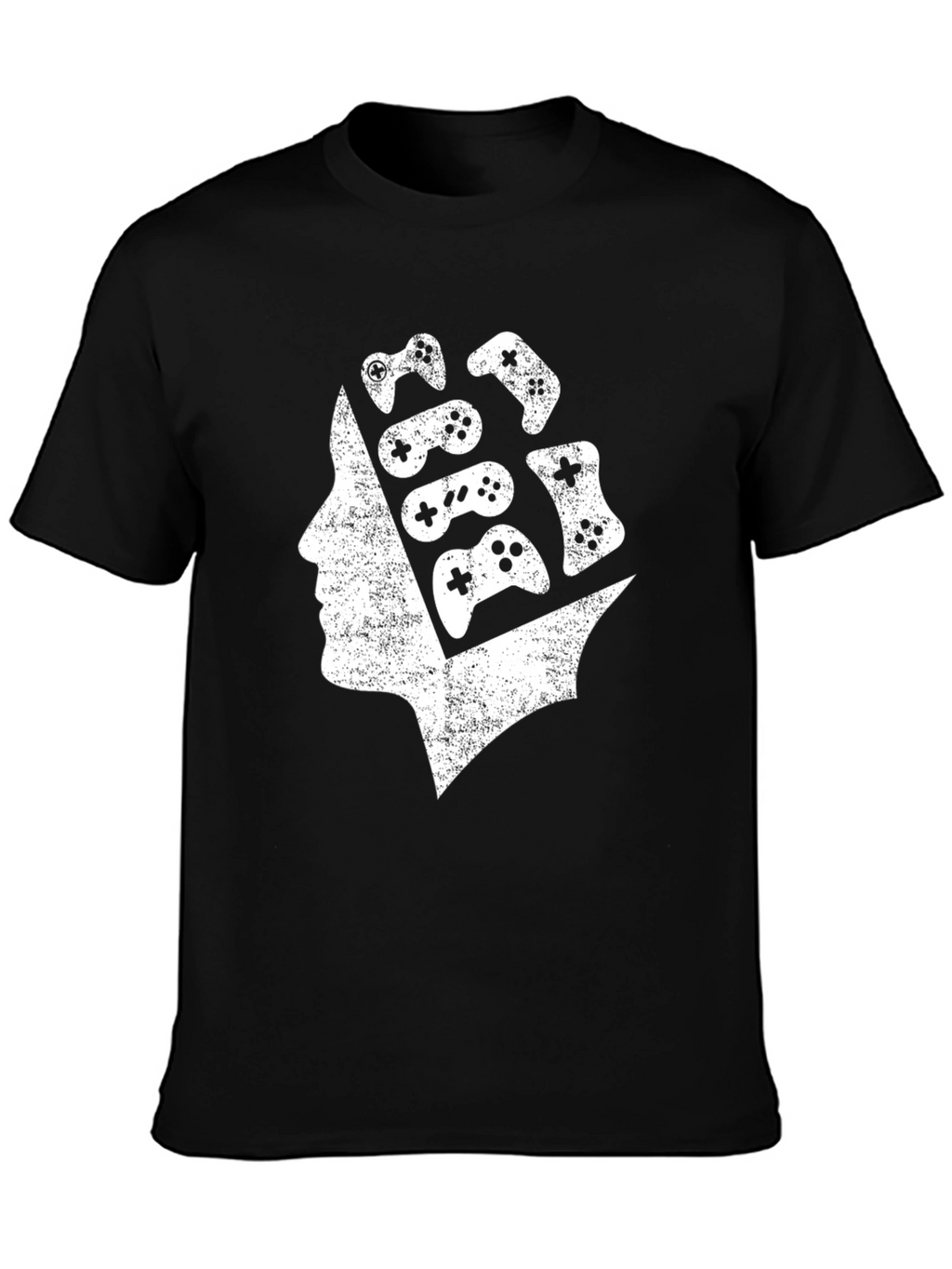 Gamer Mind T-Shirt - Controller Head Graphic Tee