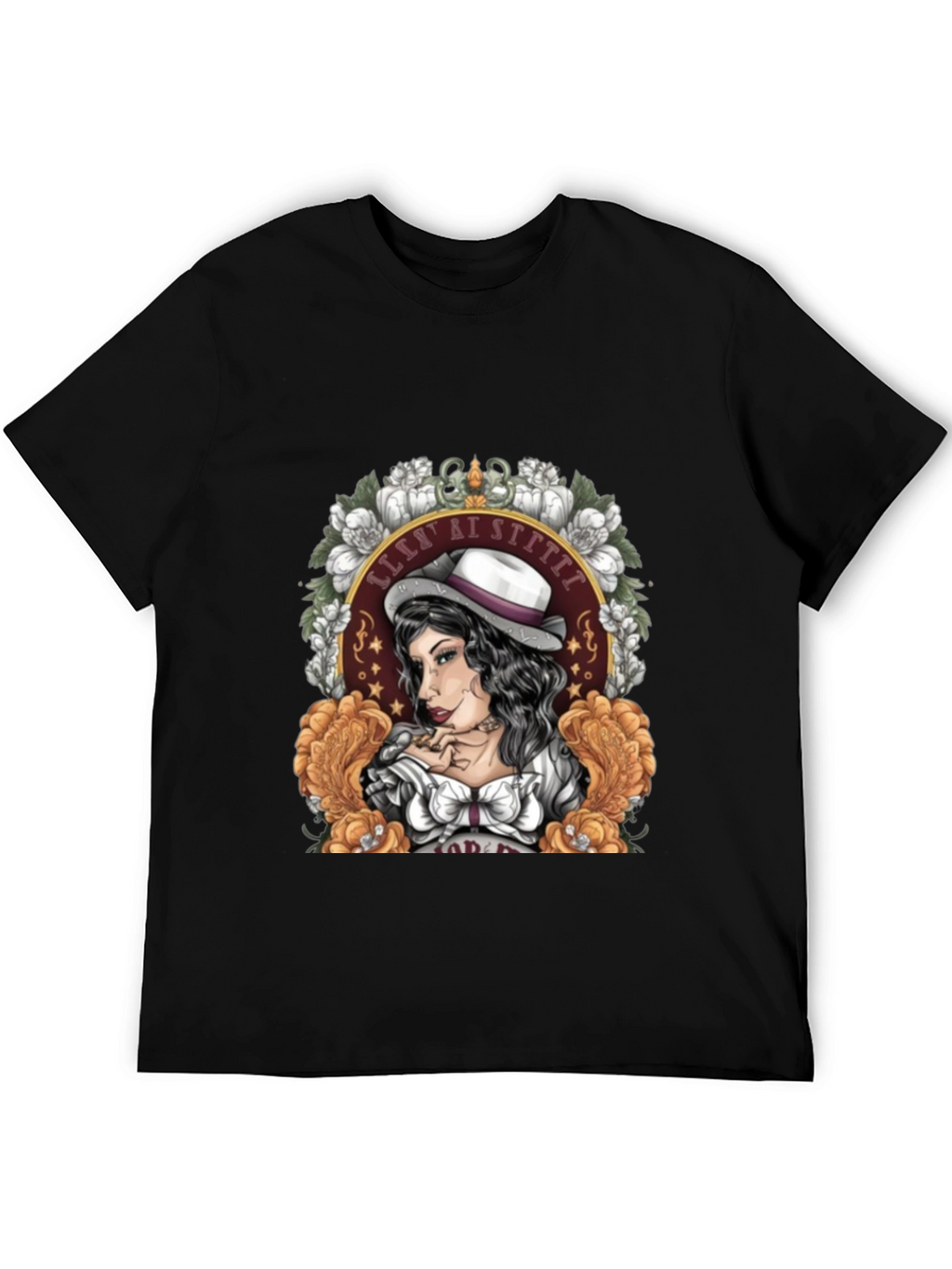 Retro Tattoo Style Graphic T-Shirt