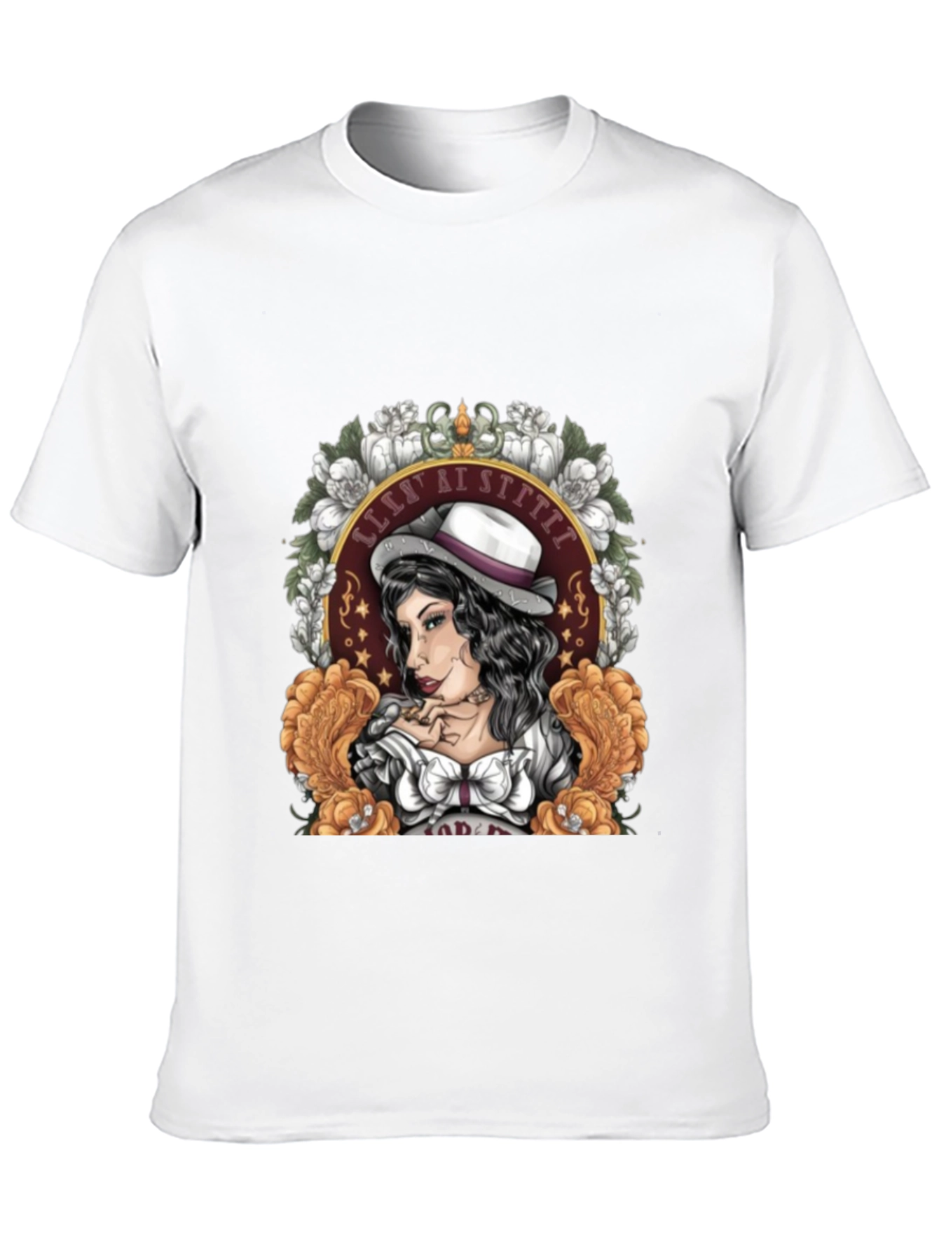 Retro Tattoo Style Graphic T-Shirt