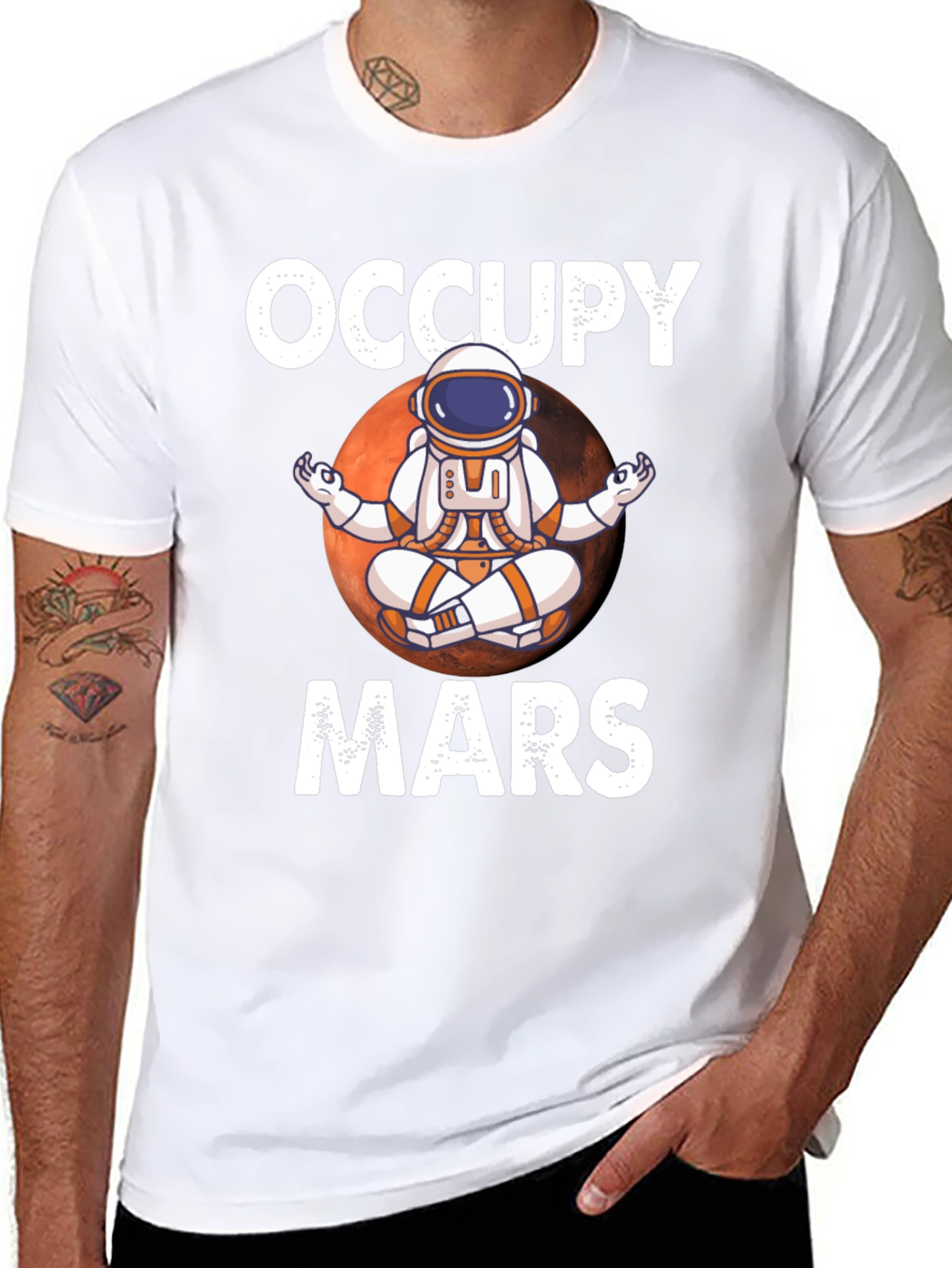 Occupy Mars Astronaut T-Shirt