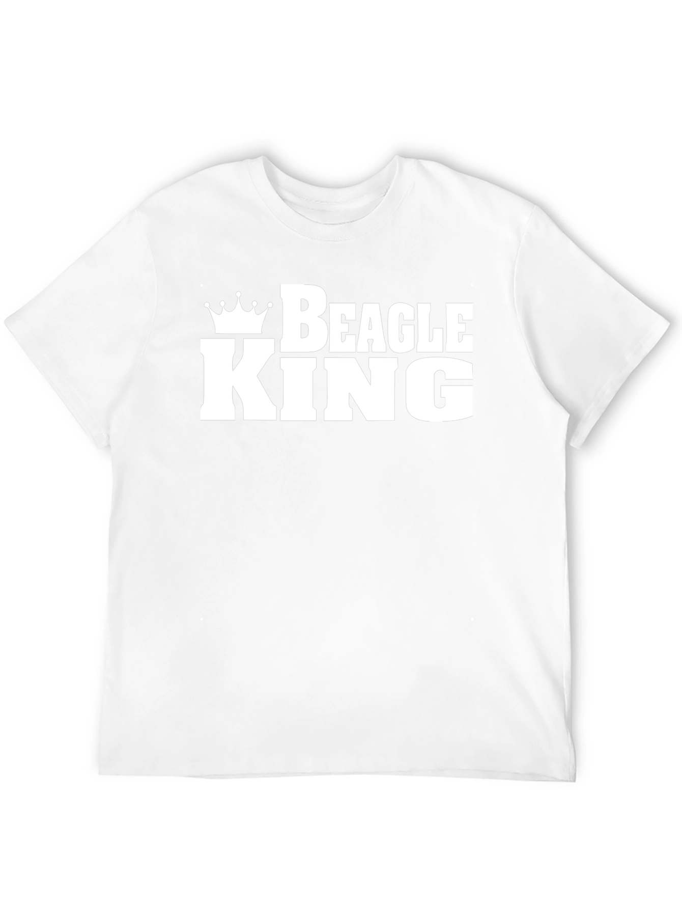 Beagle King T-Shirt - Royal Dog Lover Tee