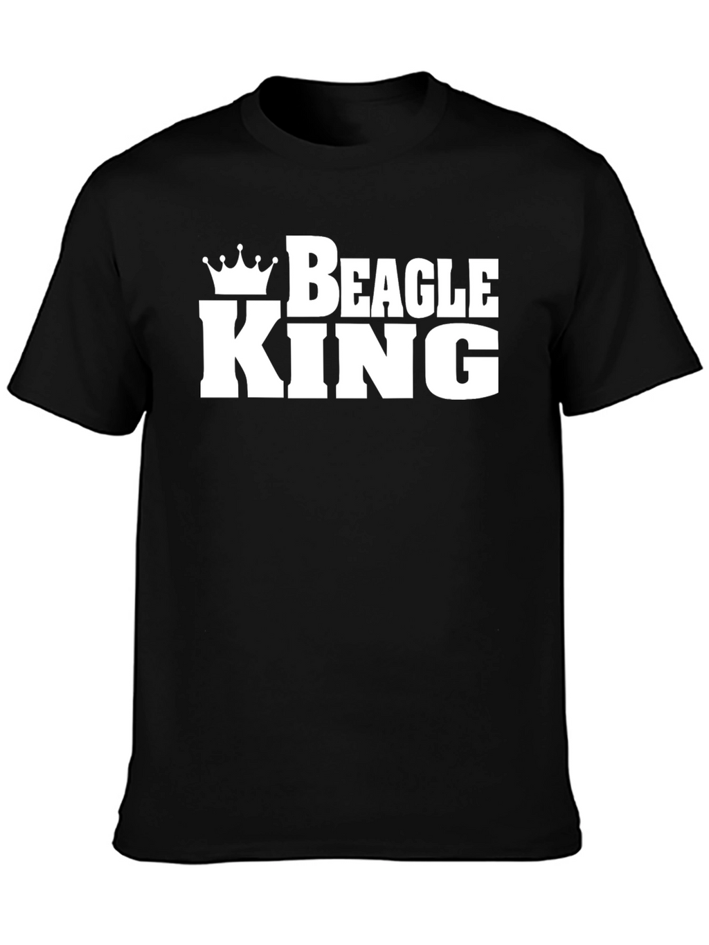 Beagle King T-Shirt - Royal Dog Lover Tee