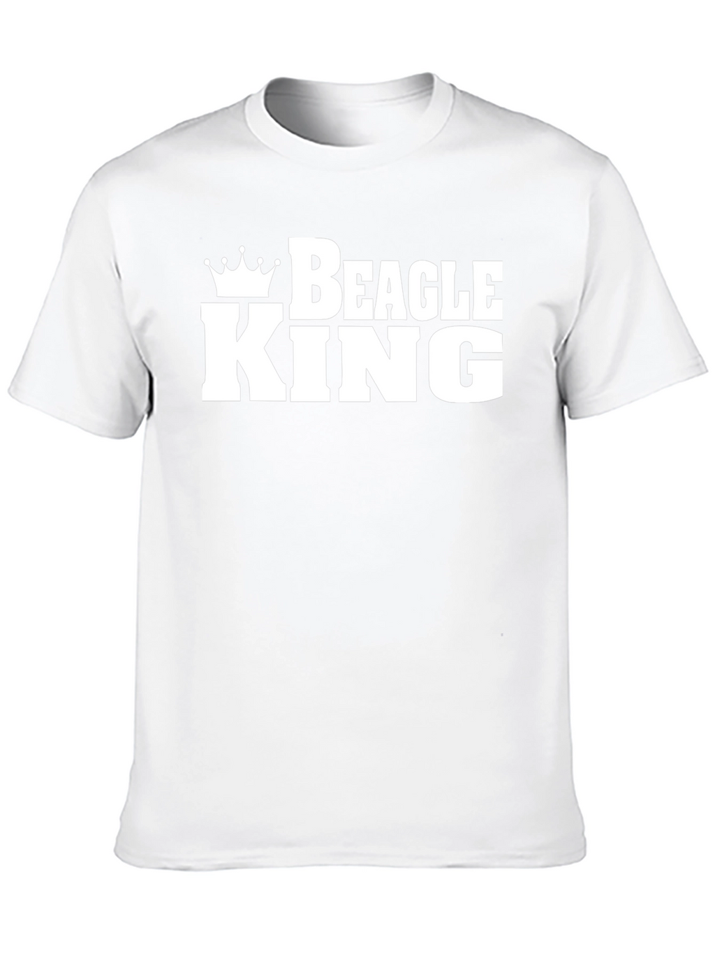 Beagle King T-Shirt - Royal Dog Lover Tee