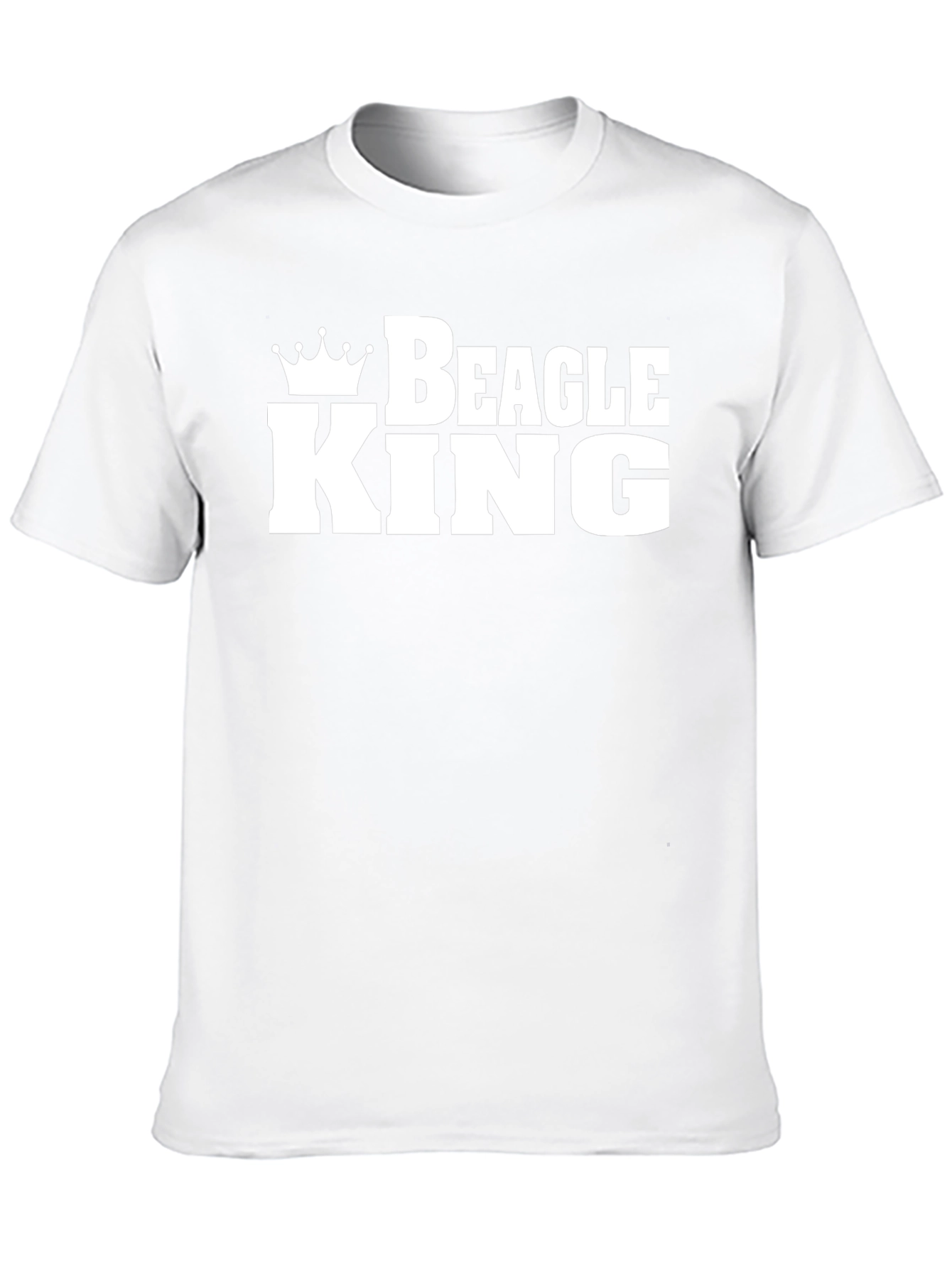 Beagle King T-Shirt - Royal Dog Lover Tee