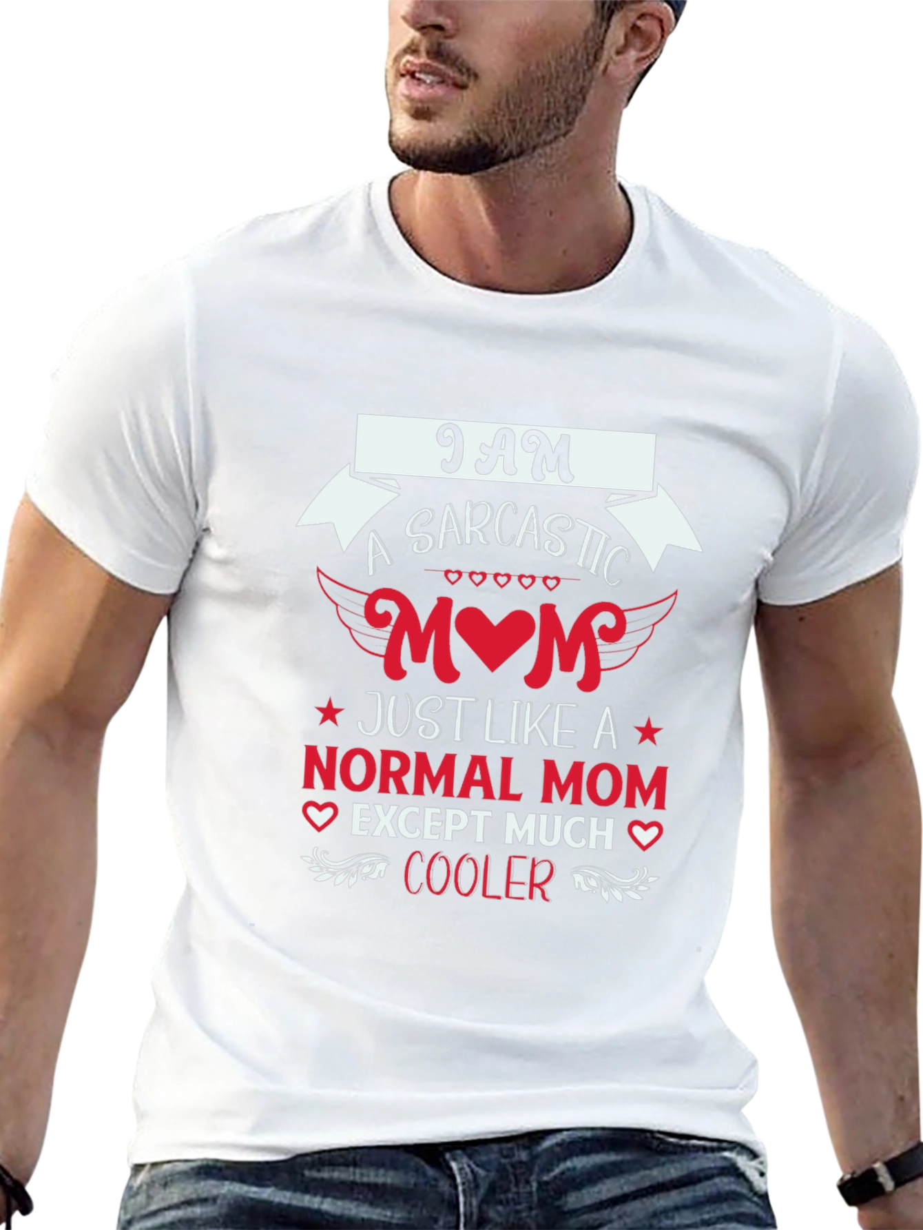 Sarcastic Mom Graphic Tee - Trendy Mothers Day Gift