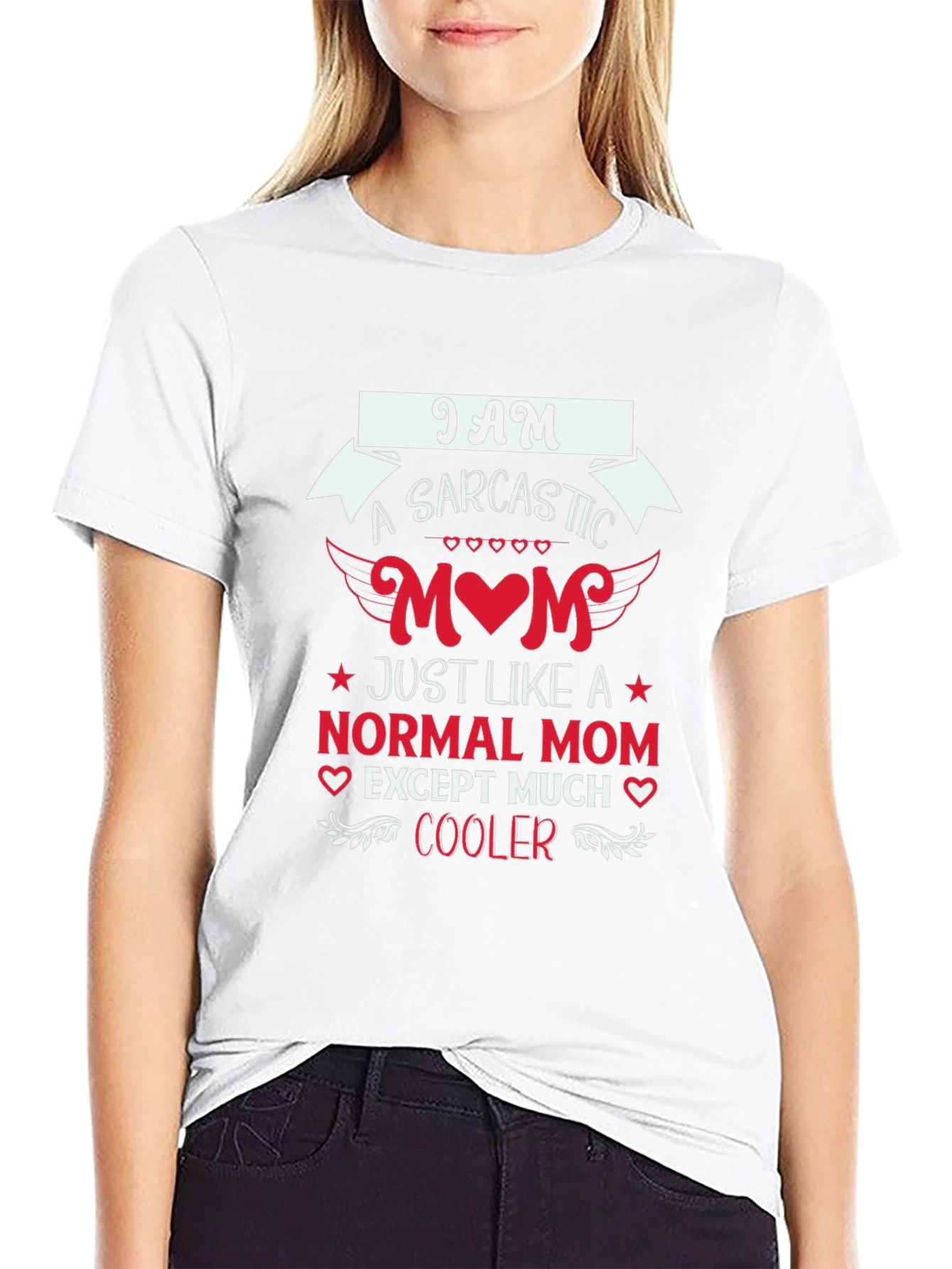 Sarcastic Mom Graphic Tee - Trendy Mothers Day Gift