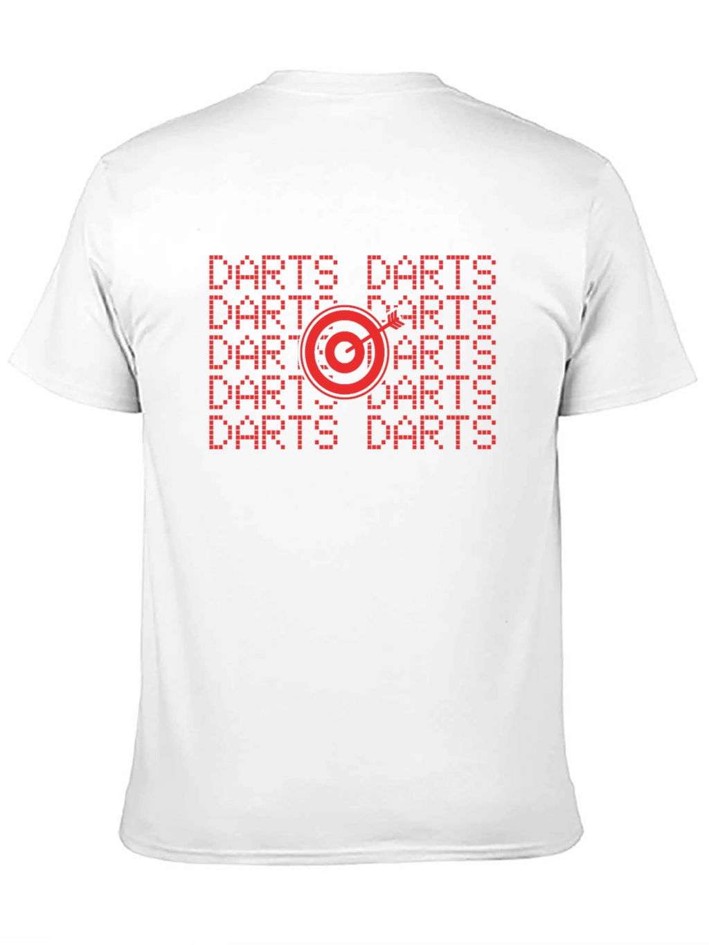Darts Graphic Tee - Target Design Black Shirt