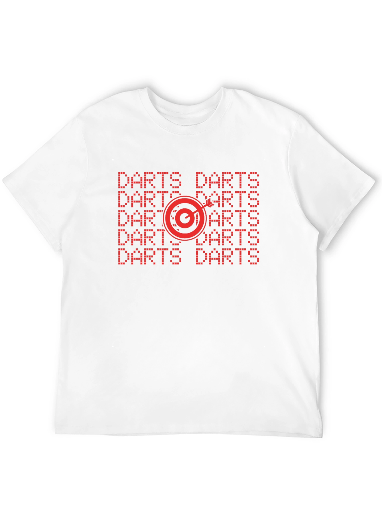 Darts Graphic Tee - Target Design Black Shirt