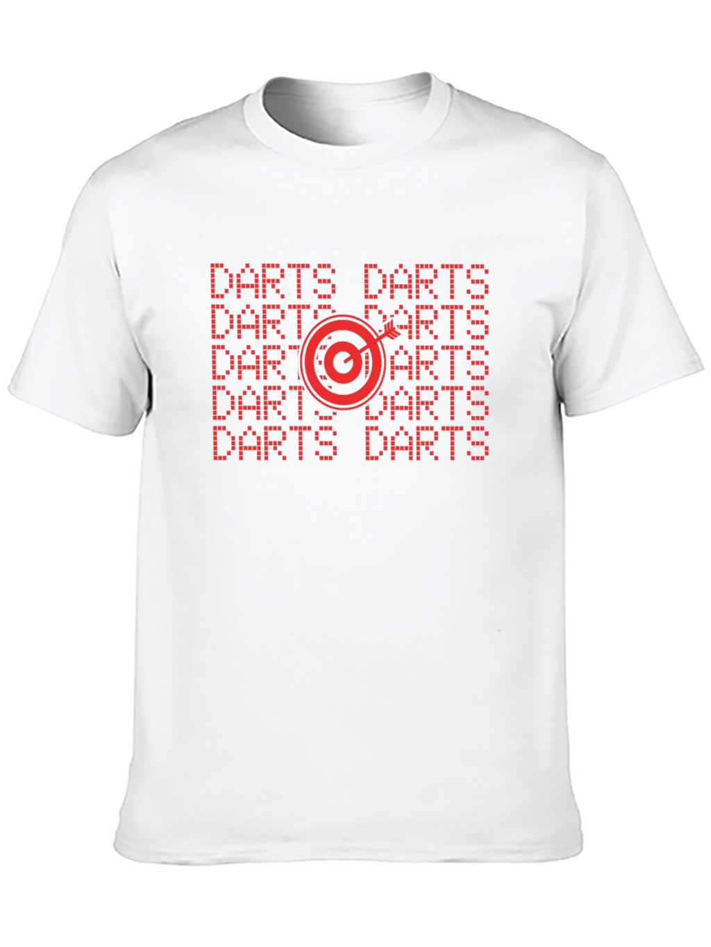 Darts Graphic Tee - Target Design Black Shirt