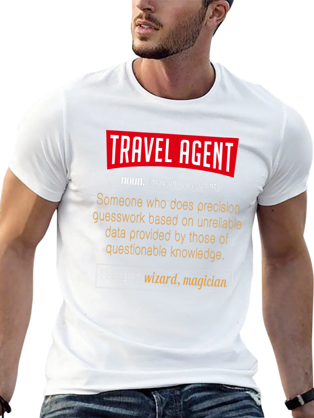 Travel Agent Definition T-Shirt - Funny Gift
