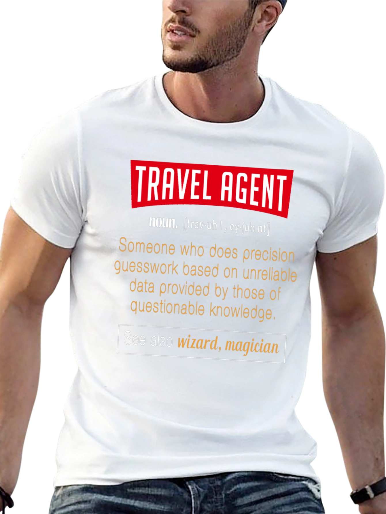 Travel Agent Definition T-Shirt - Funny Gift