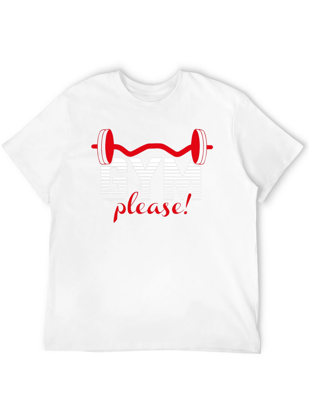 Gym Please! Black T-Shirt