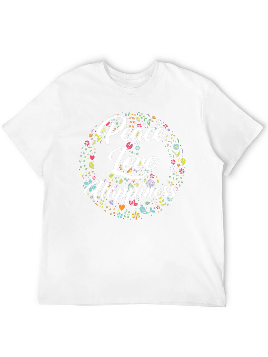 Peace Love Happiness T-Shirt