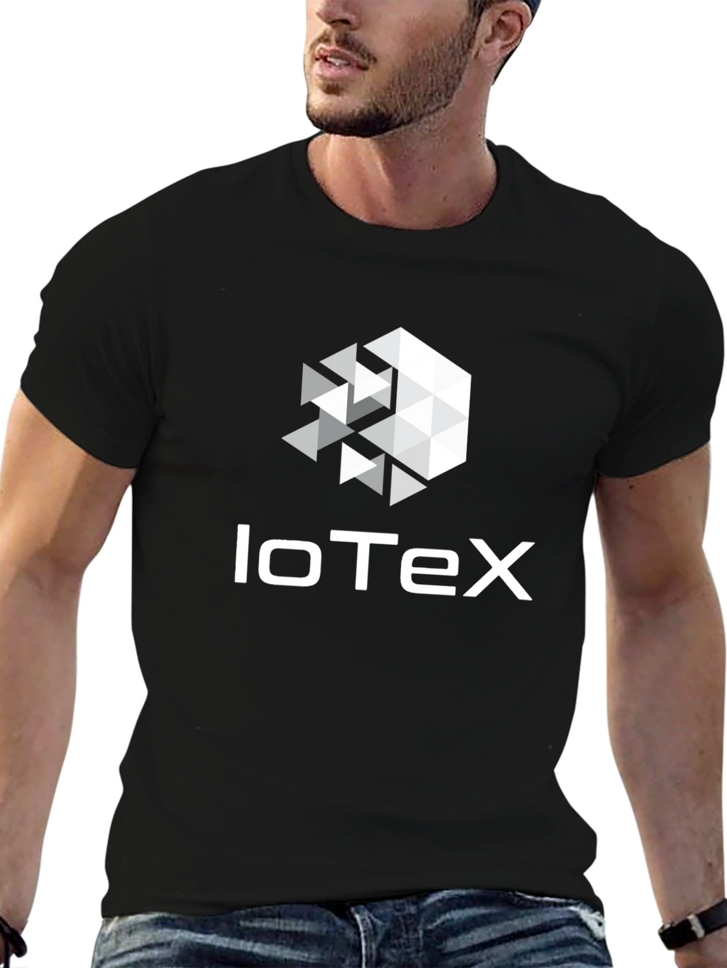 IoTex Logo Black T-Shirt