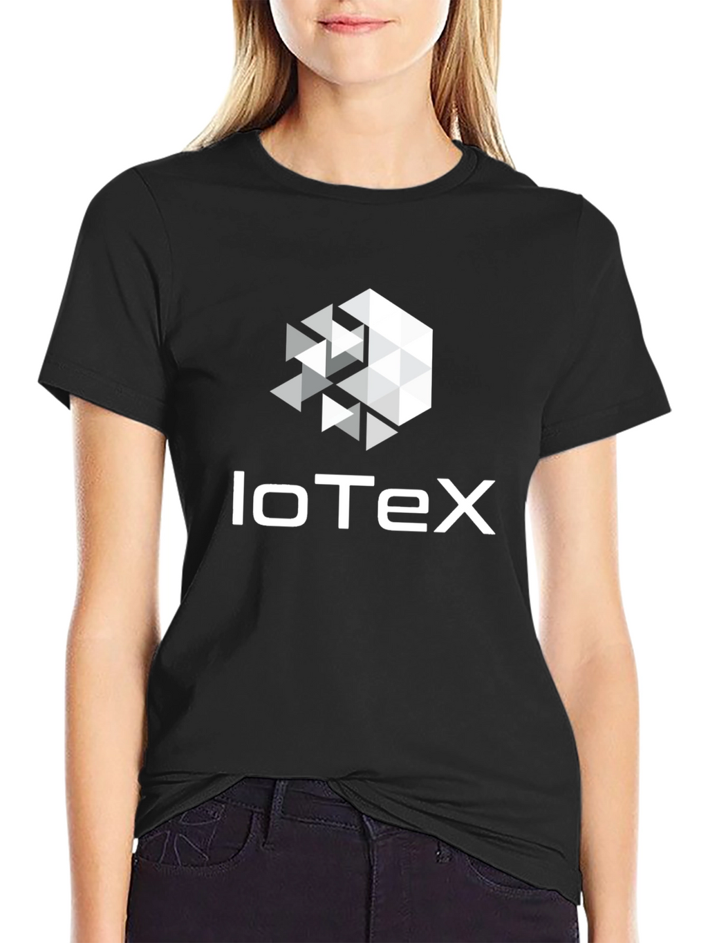 IoTex Logo Black T-Shirt