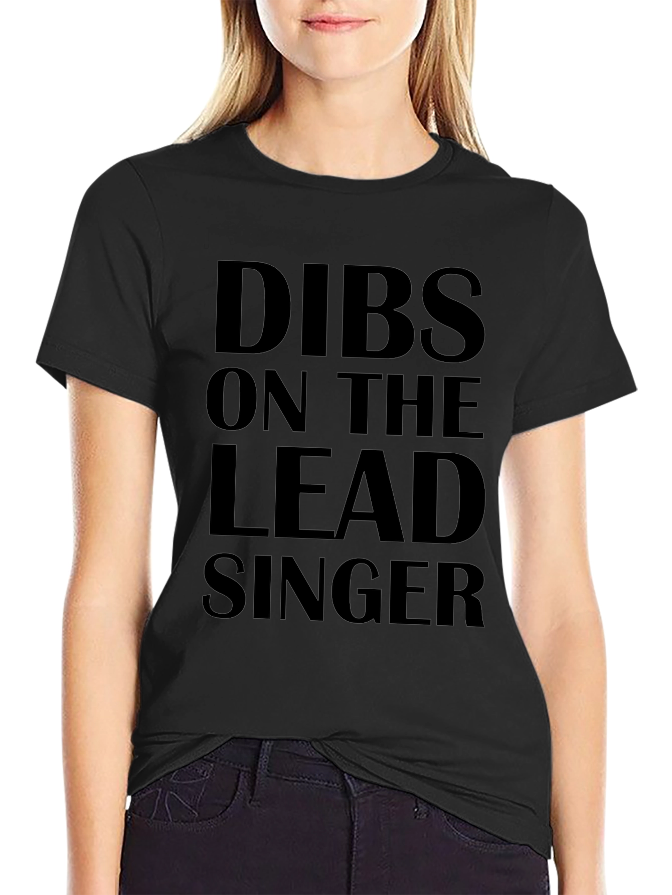 Dibs On The Lead Singer Novelty T-Shirt