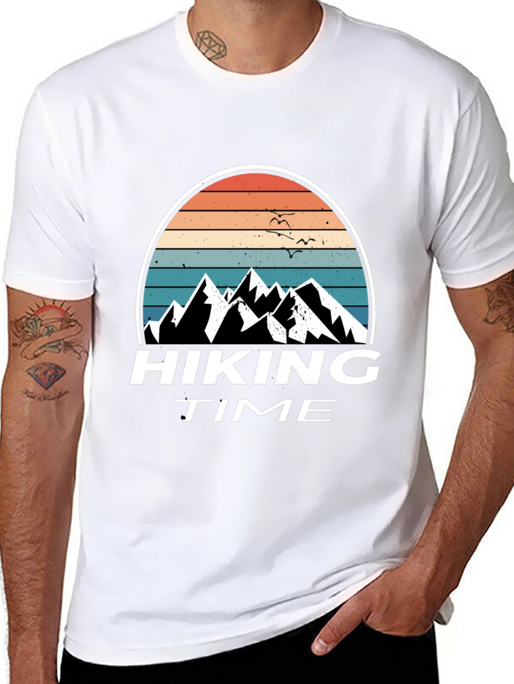 Hiking Time Graphic Tee - Adventure Ready
