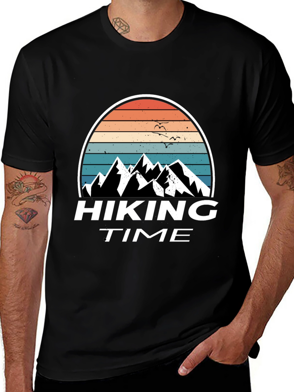 Hiking Time Graphic Tee - Adventure Ready