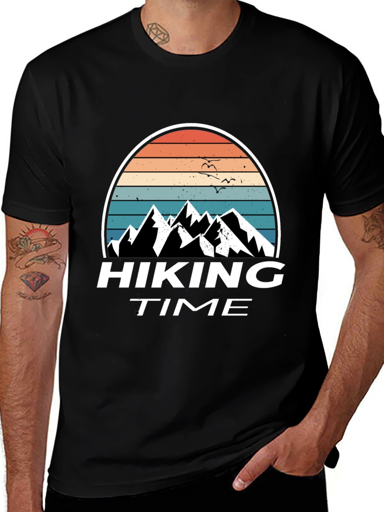 Hiking Time Graphic Tee - Adventure Ready