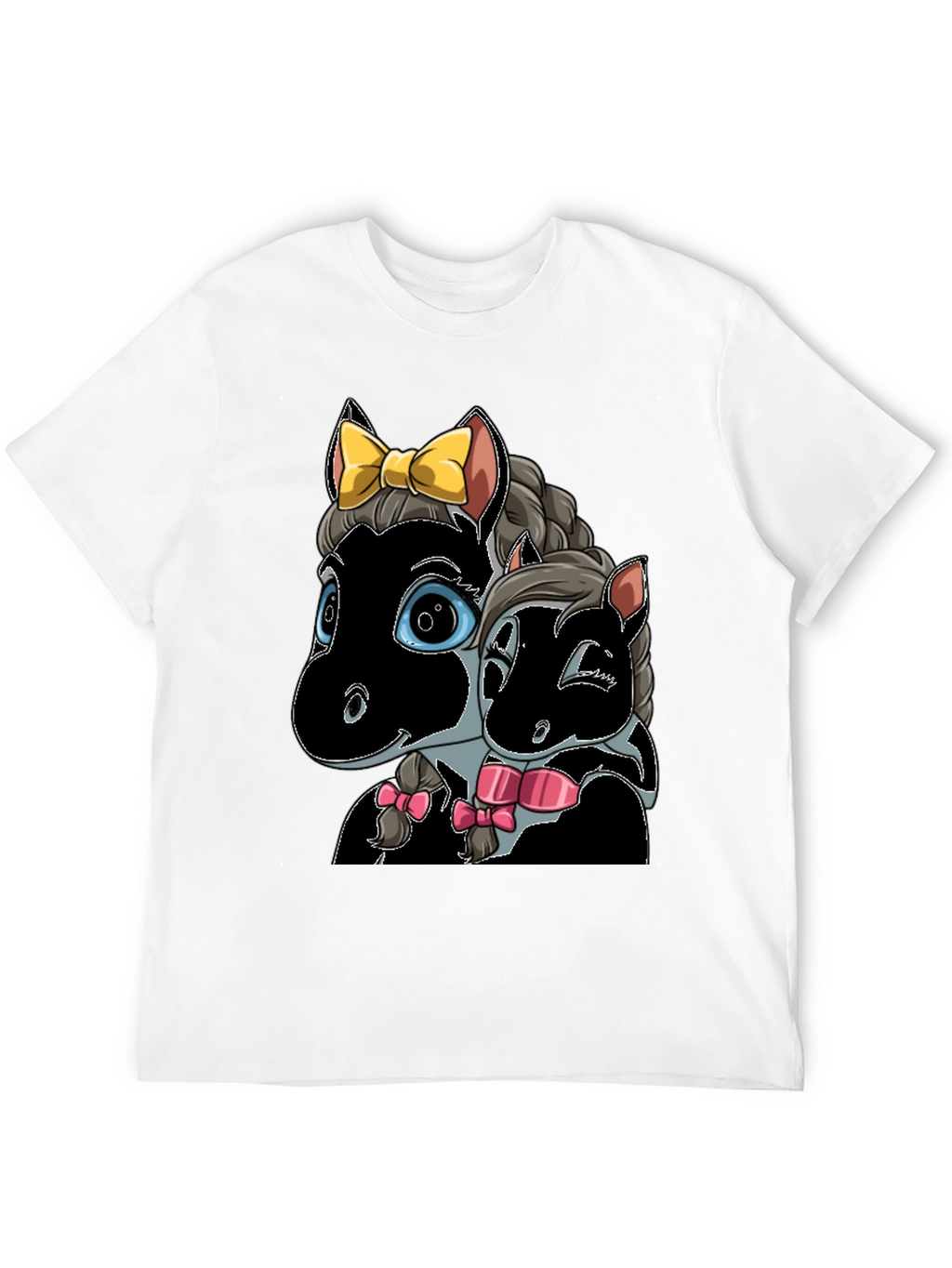 Cartoon Horse T-Shirt: Cute Animal Graphic Tee